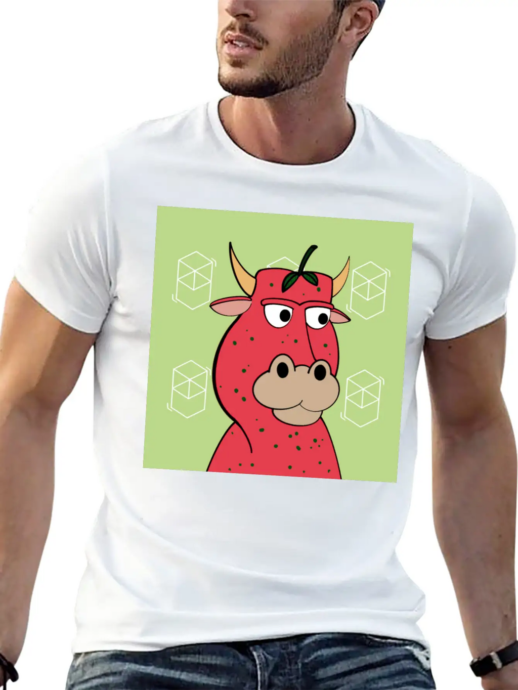 Crypto Bull Casual Graphic T-Shirt – Simple And Comfortable Daily Wear
