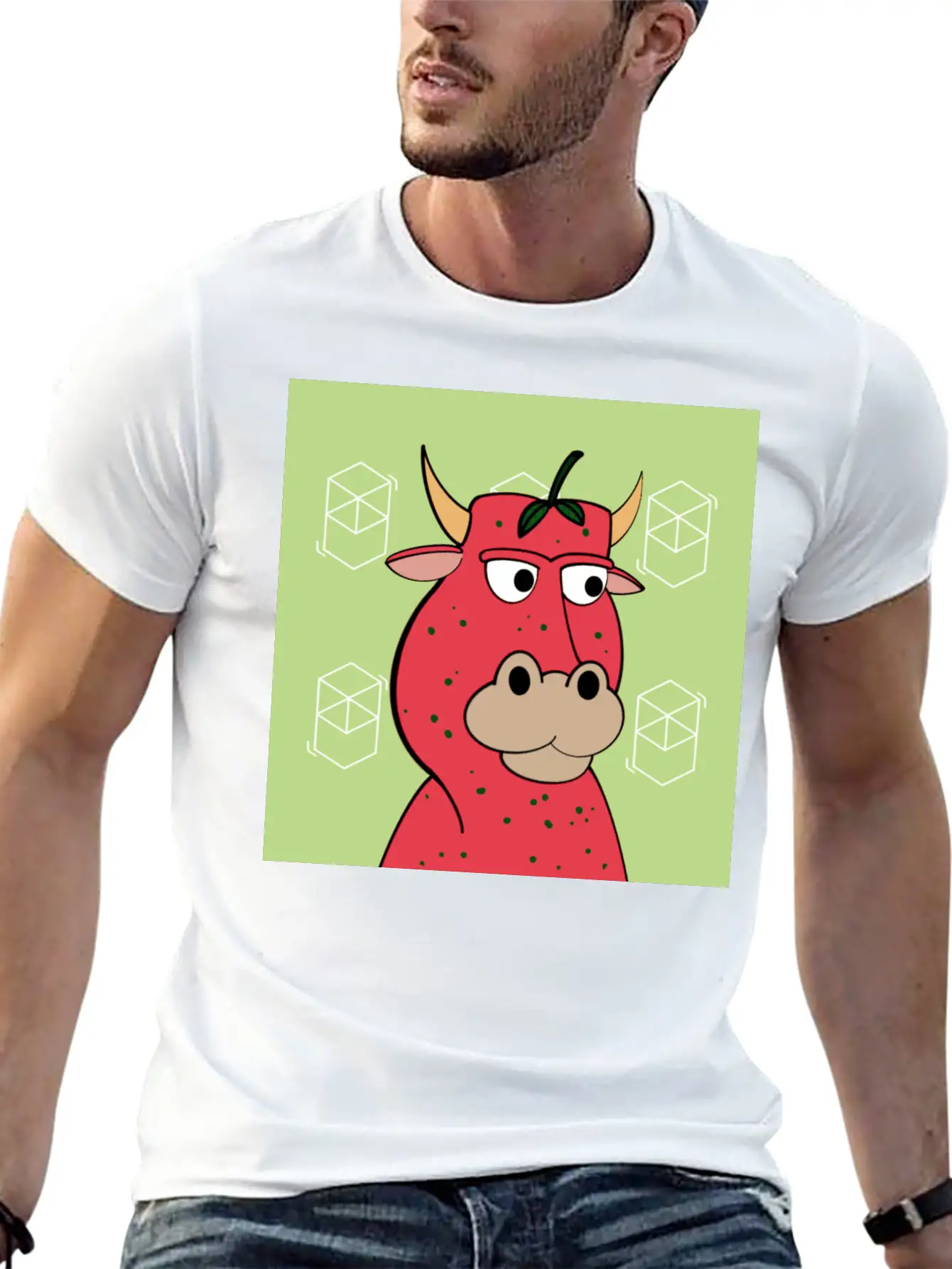 Crypto Bull Casual Graphic T-Shirt – Simple And Comfortable Daily Wear