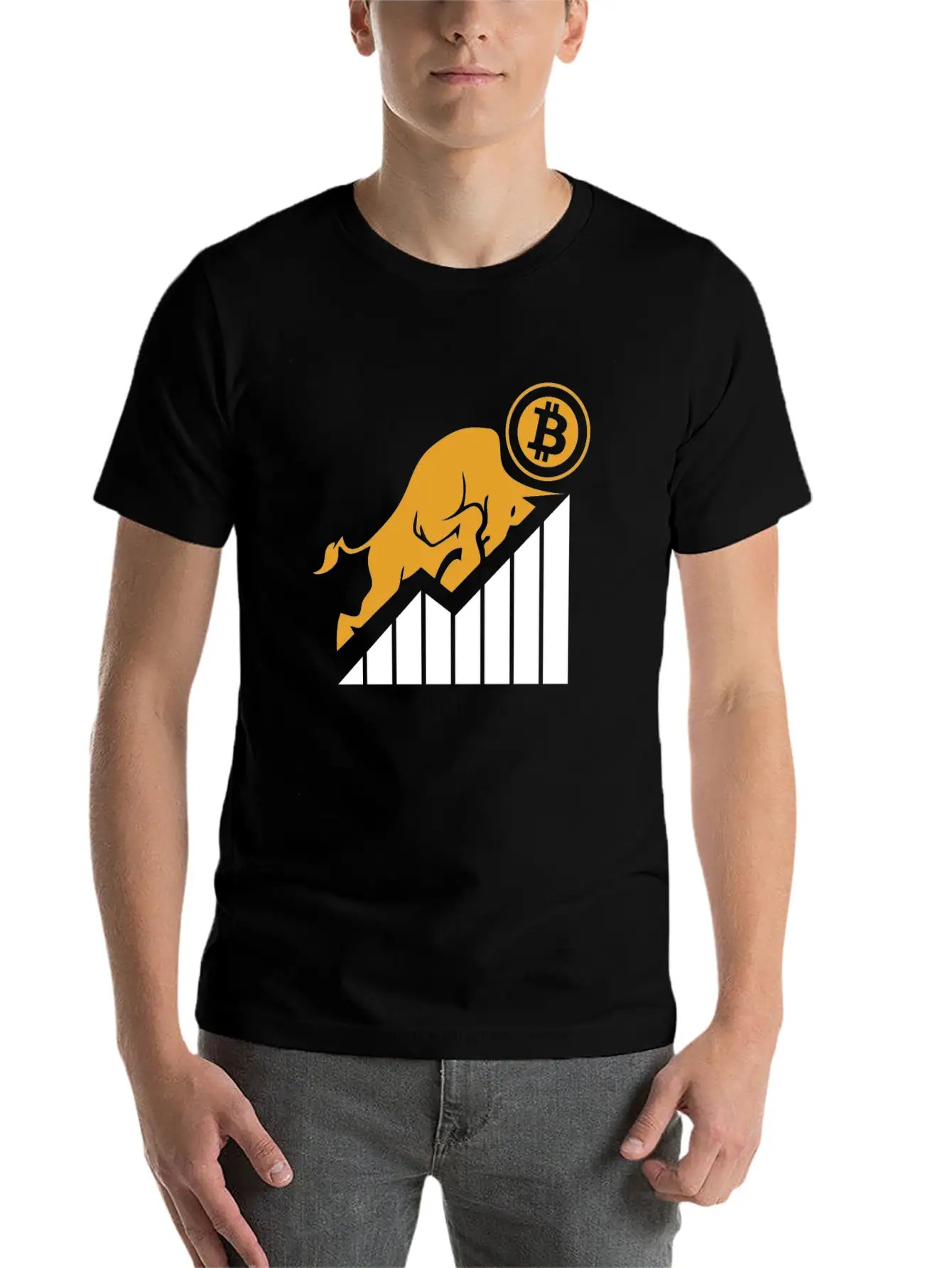 Crypto Cryptocurrency Blockchains Bitcoins Miner Essential Cotton Tee For Daily Outfits – Unisex Style