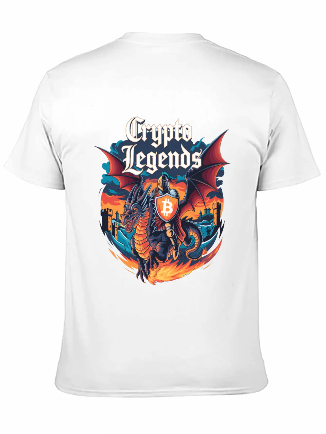 Crypto Legends Unisex Casual T-Shirt – Clean Design For Daily Comfort