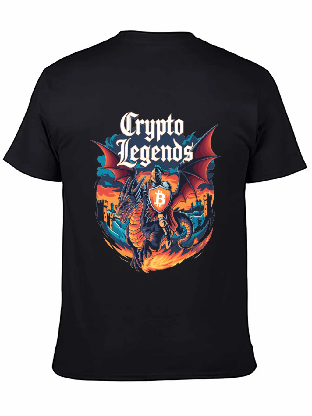 Crypto Legends Unisex Casual T-Shirt – Clean Design For Daily Comfort