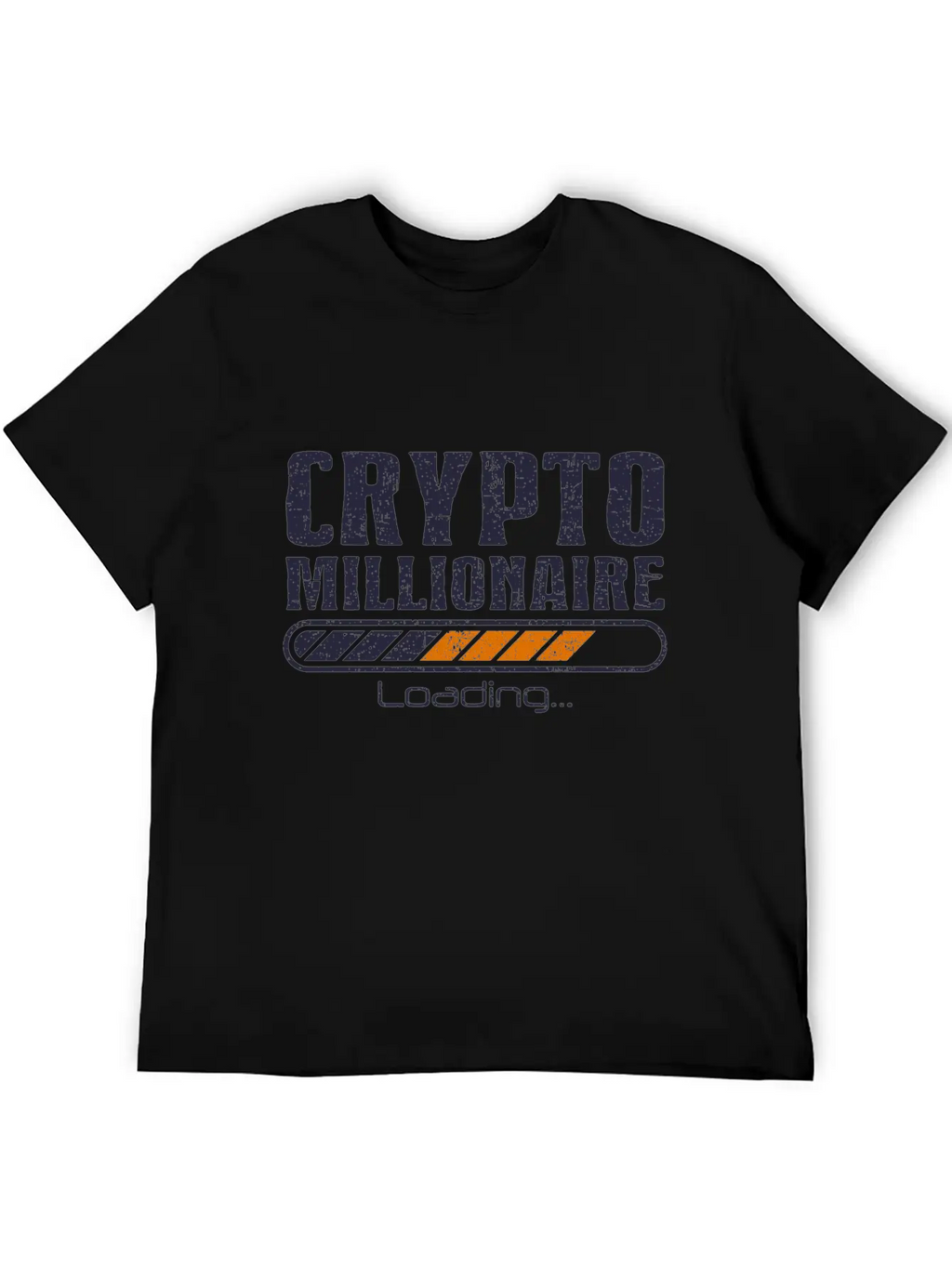 Crypto Millionaire Funny Bitcoin Crypto Unisex Casual T-Shirt – Clean Design For Daily Comfort