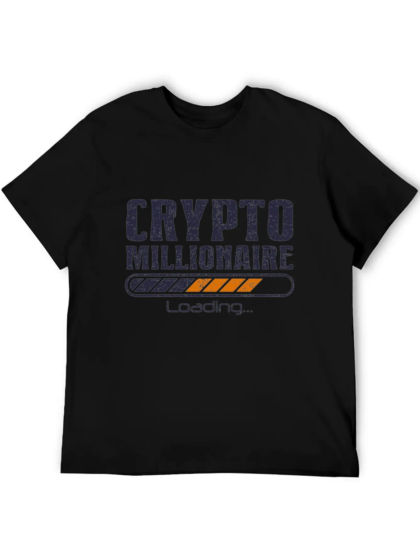 Crypto Millionaire Funny Bitcoin Crypto Unisex Casual T-Shirt – Clean Design For Daily Comfort