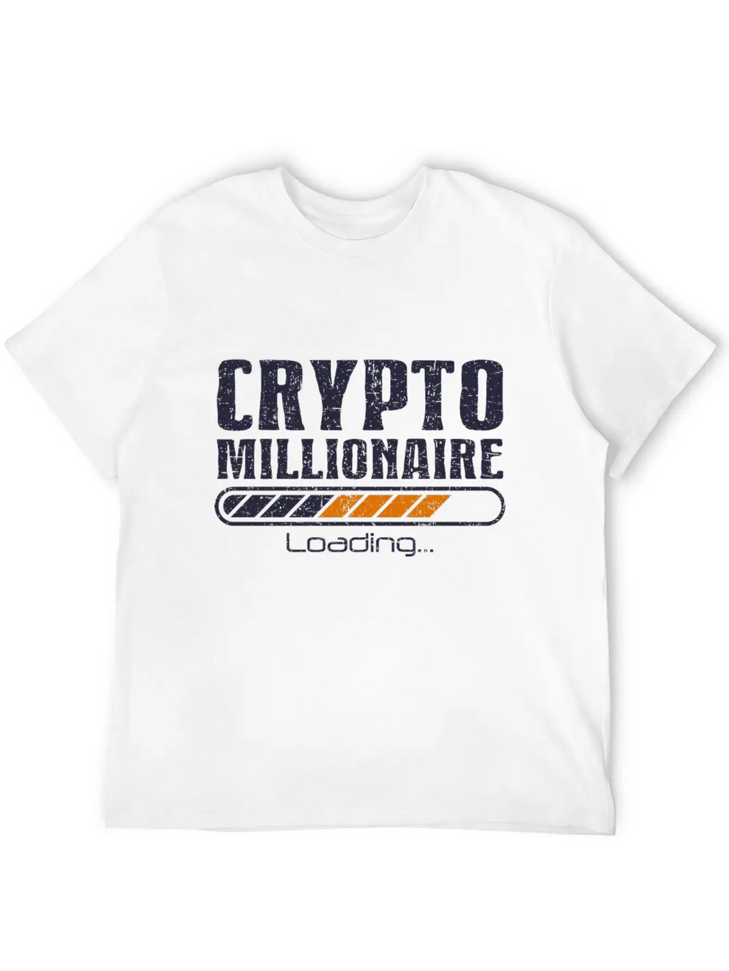 Crypto Millionaire Funny Bitcoin Crypto Unisex Casual T-Shirt – Clean Design For Daily Comfort