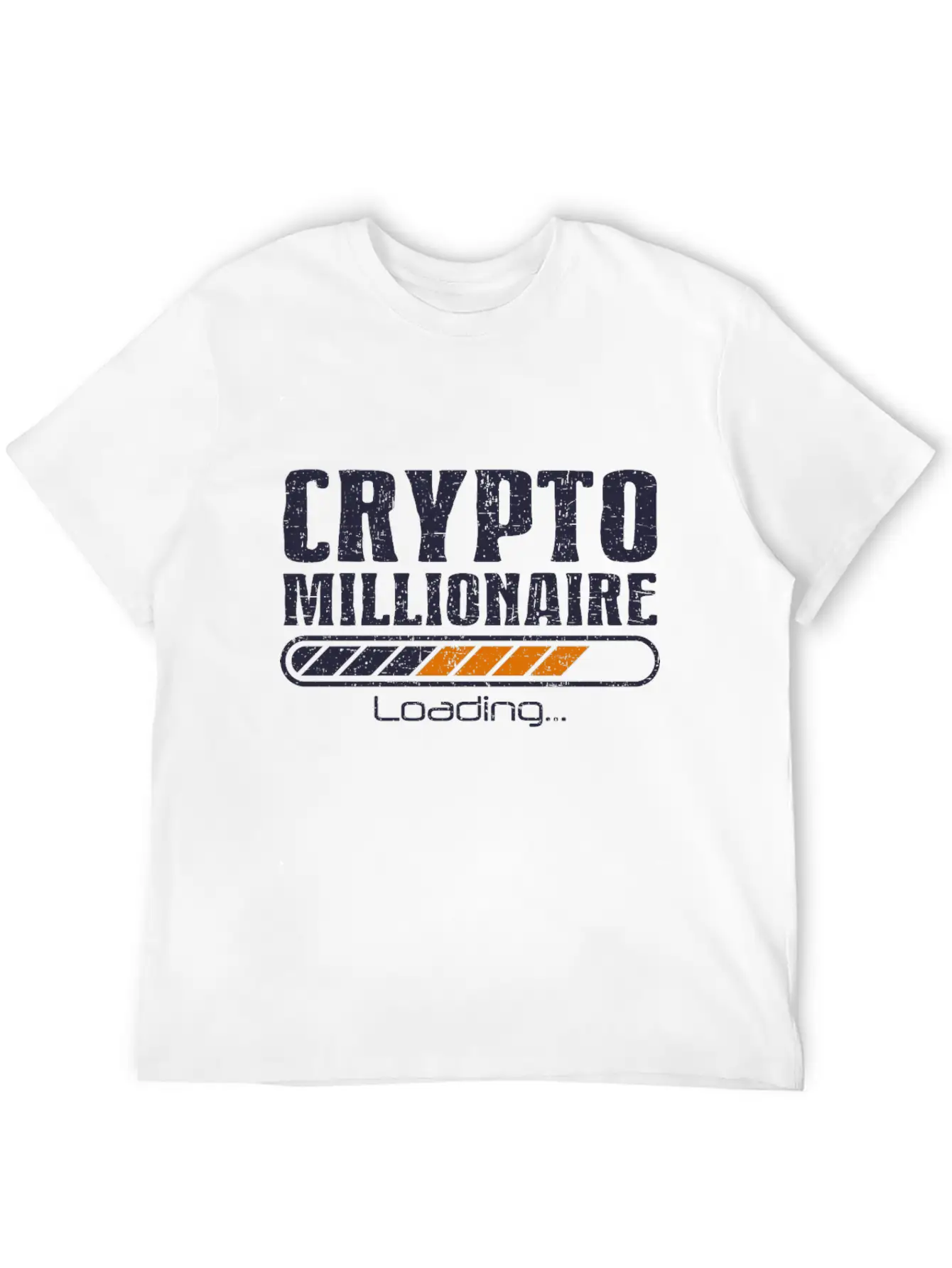 Crypto Millionaire Funny Bitcoin Crypto Unisex Casual T-Shirt – Clean Design For Daily Comfort