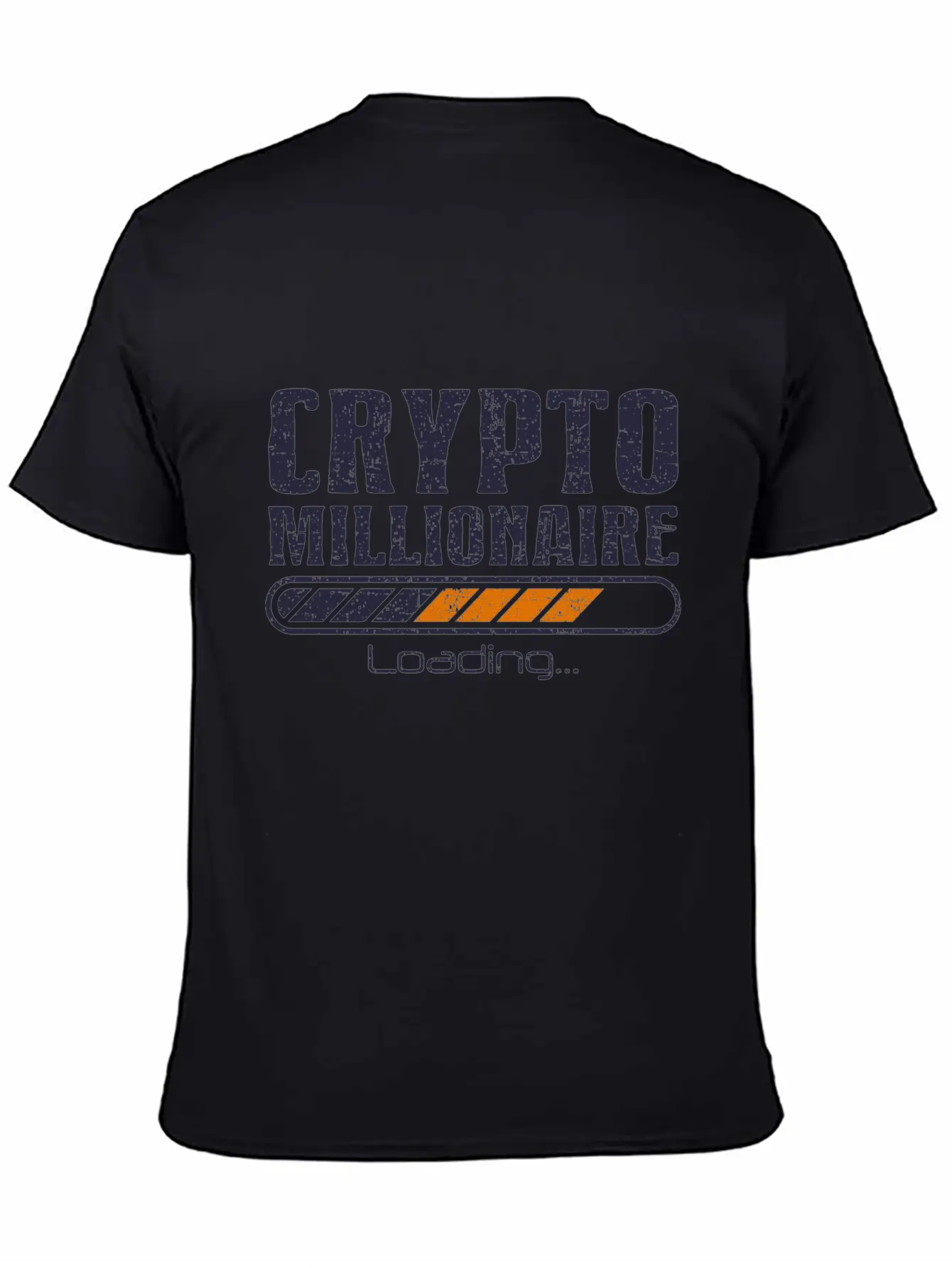 Crypto Millionaire Funny Bitcoin Crypto Unisex Casual T-Shirt – Clean Design For Daily Comfort
