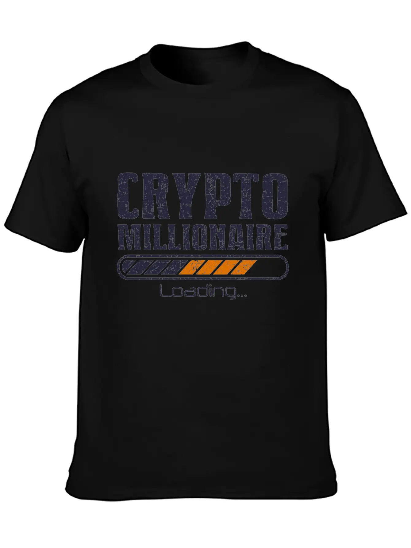Crypto Millionaire Funny Bitcoin Crypto Unisex Casual T-Shirt – Clean Design For Daily Comfort