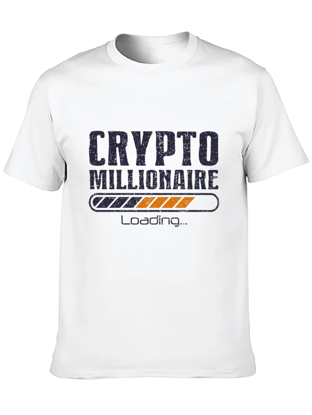 Crypto Millionaire Funny Bitcoin Crypto Unisex Casual T-Shirt – Clean Design For Daily Comfort