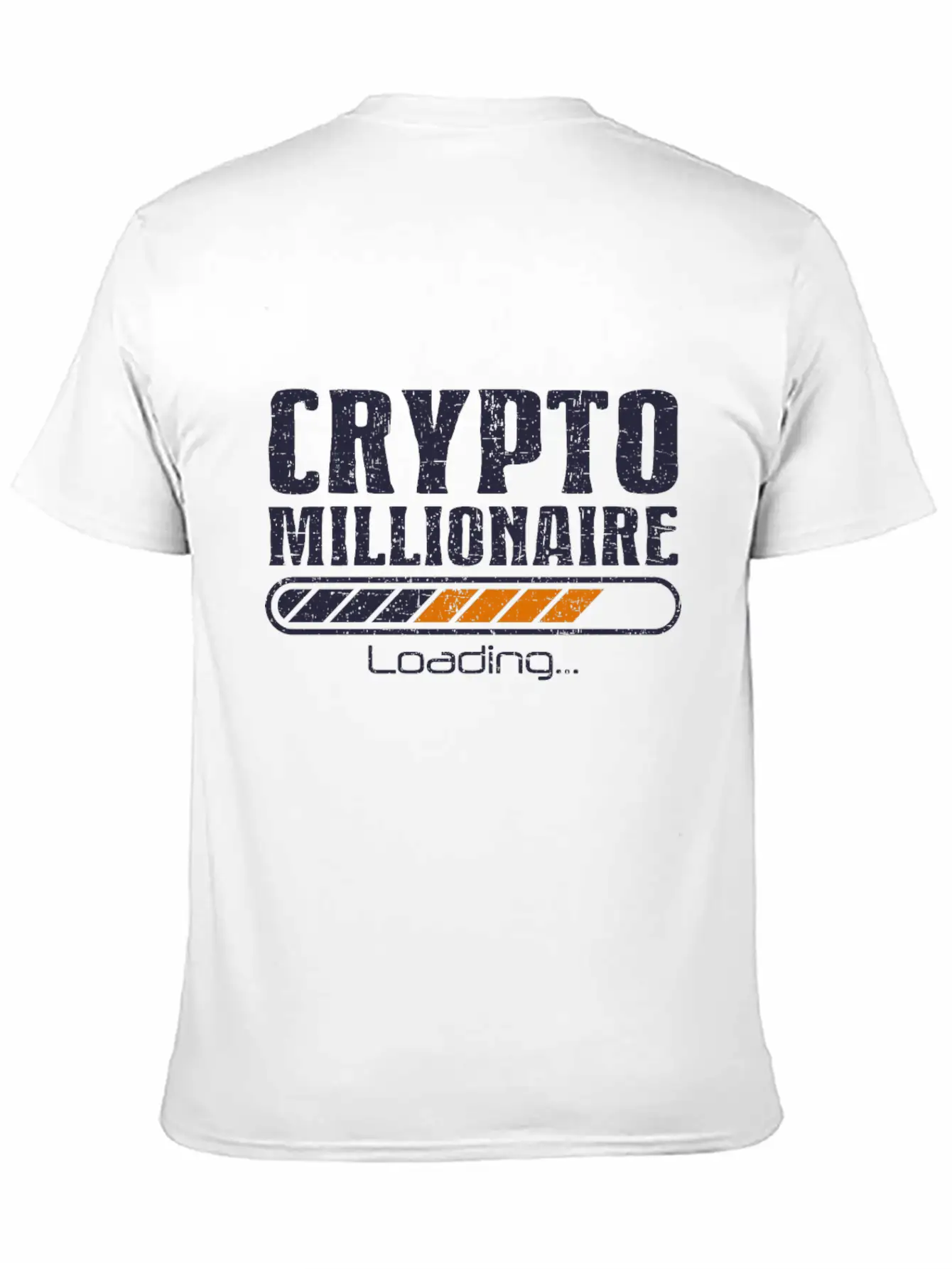 Crypto Millionaire Funny Bitcoin Crypto Unisex Casual T-Shirt – Clean Design For Daily Comfort
