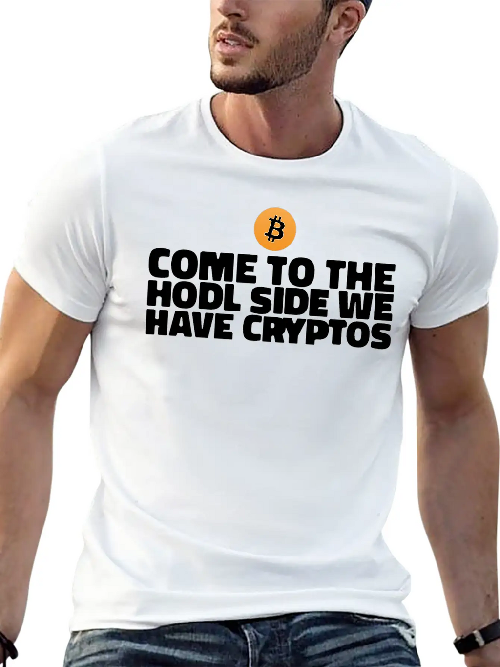 Cryptocurrency Gifts For Bitcoin Miner And Trader Classic Fit Graphic Tee For Daily Comfort – Unisex Cotton Shirt