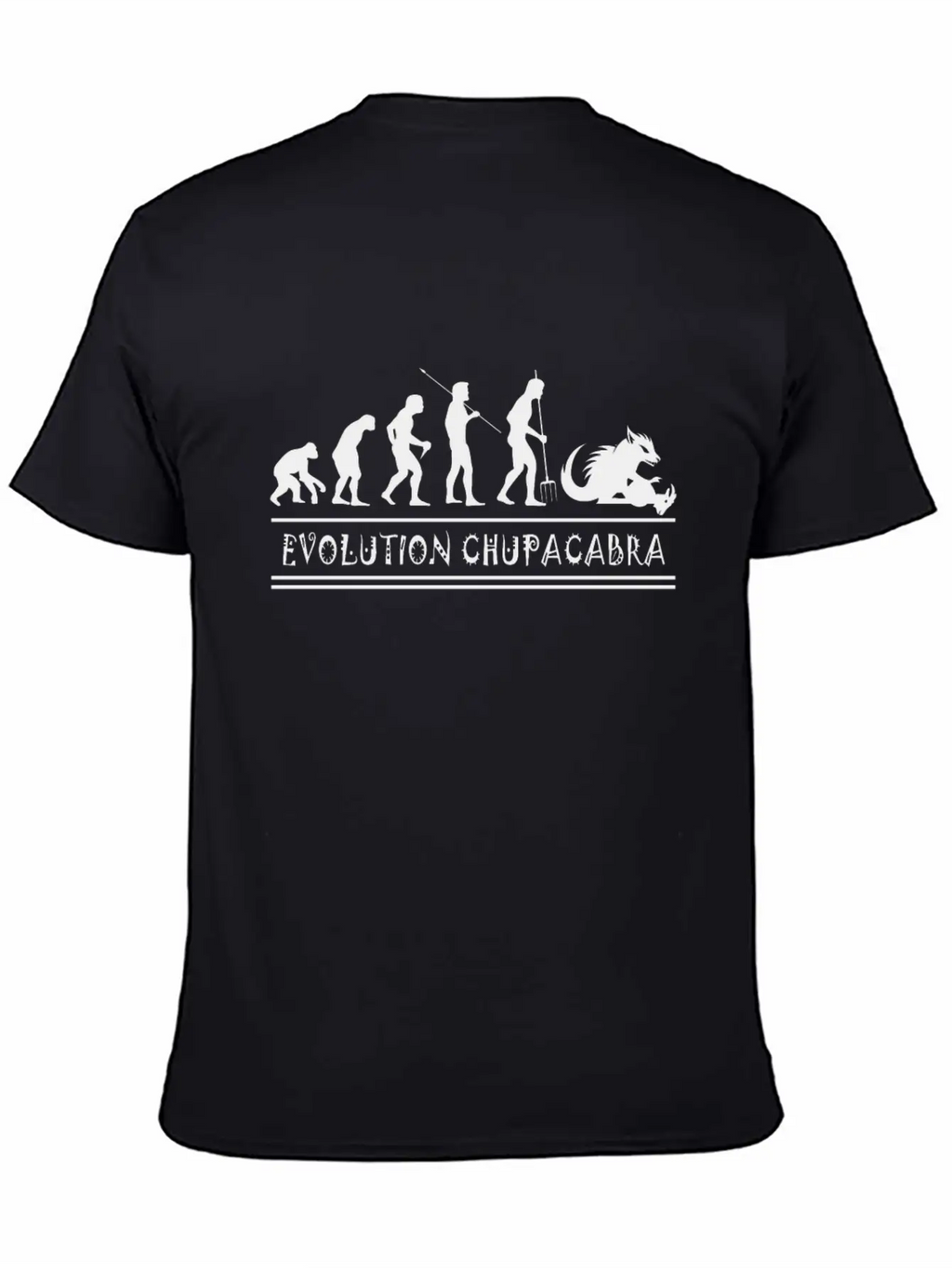 Cryptozoologists Chupacabra-cryptid Evolution Essential Cotton Tee For Daily Outfits – Unisex Style