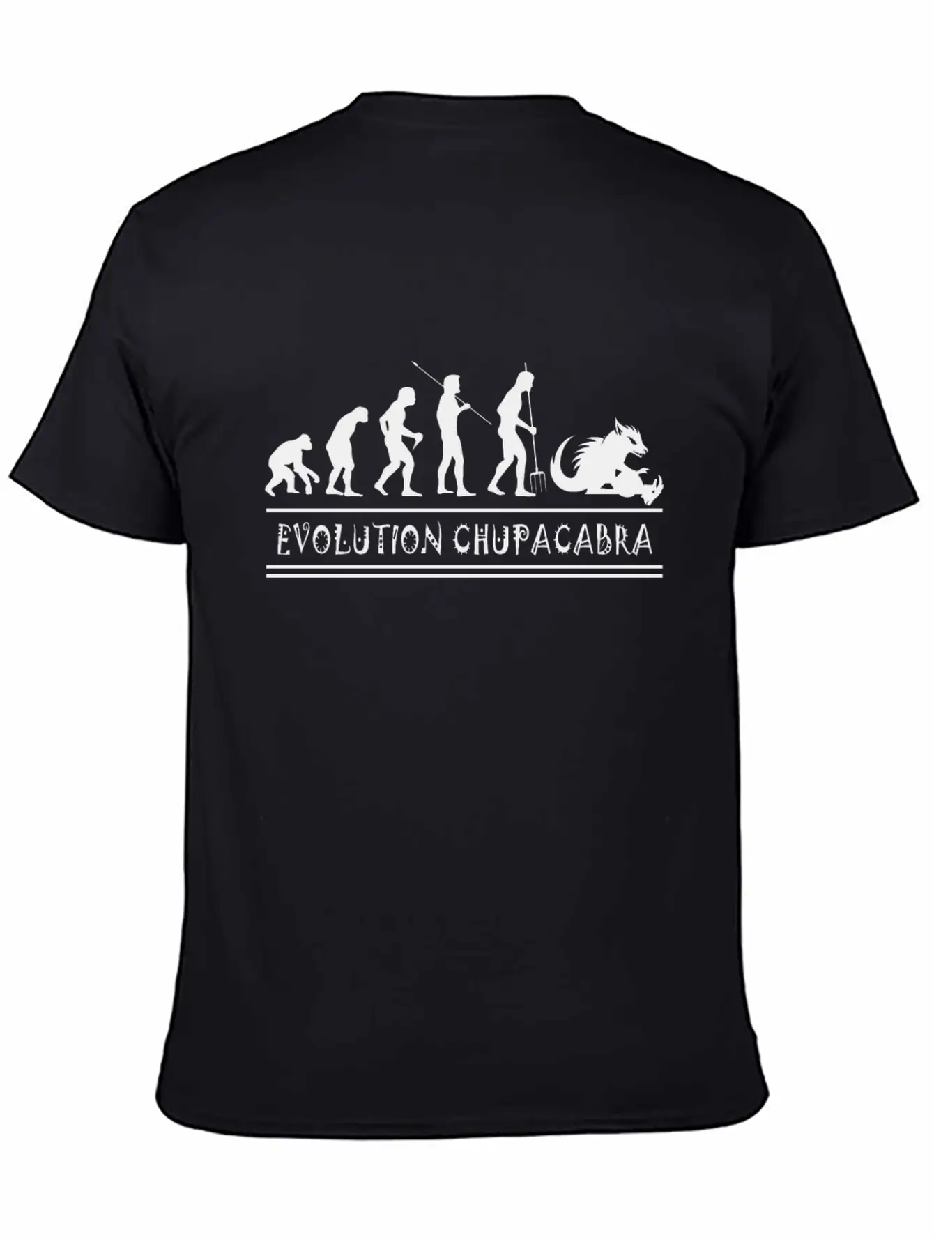 Cryptozoologists Chupacabra-cryptid Evolution Essential Cotton Tee For Daily Outfits – Unisex Style