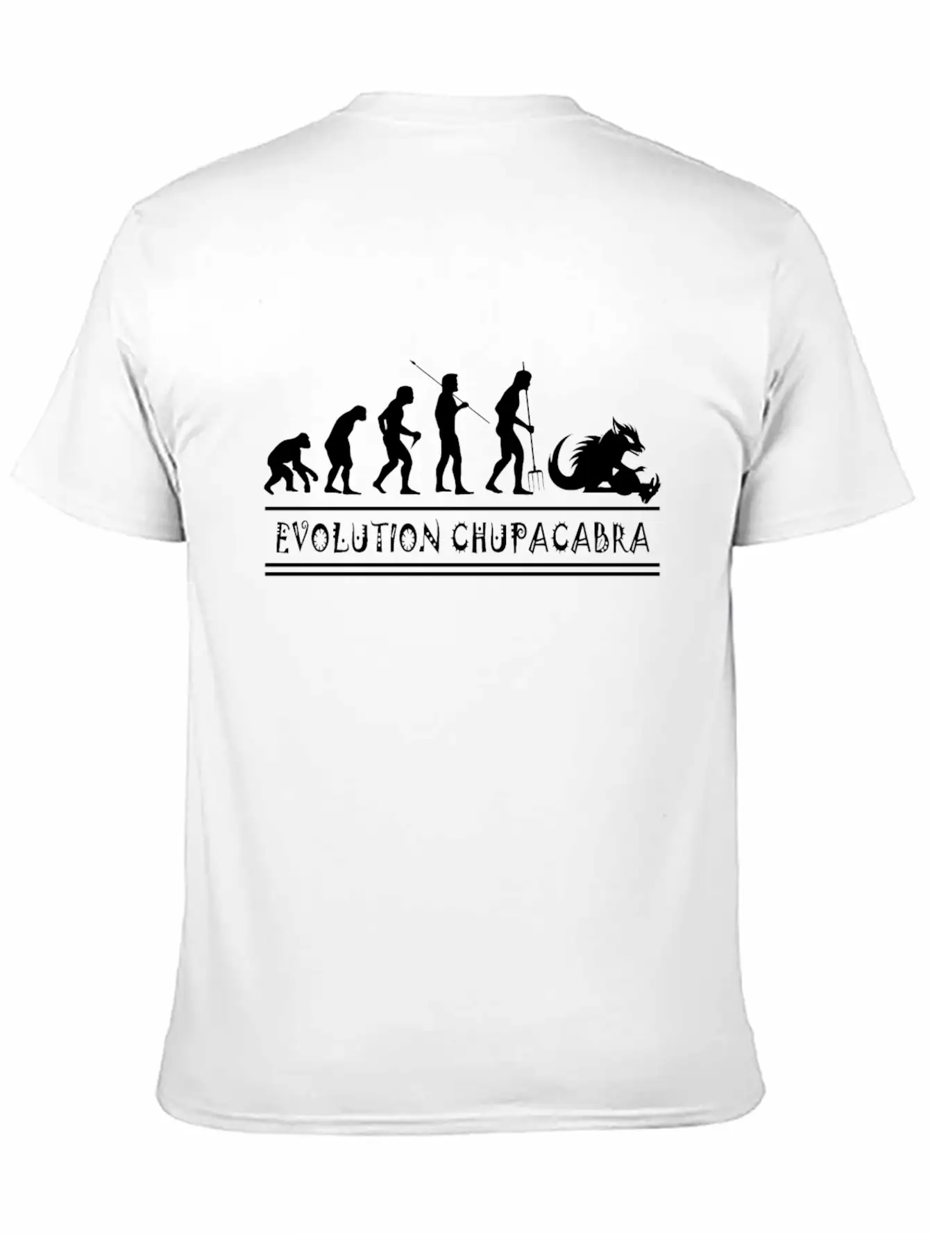 Cryptozoologists Chupacabra-cryptid Evolution Essential Cotton Tee For Daily Outfits – Unisex Style
