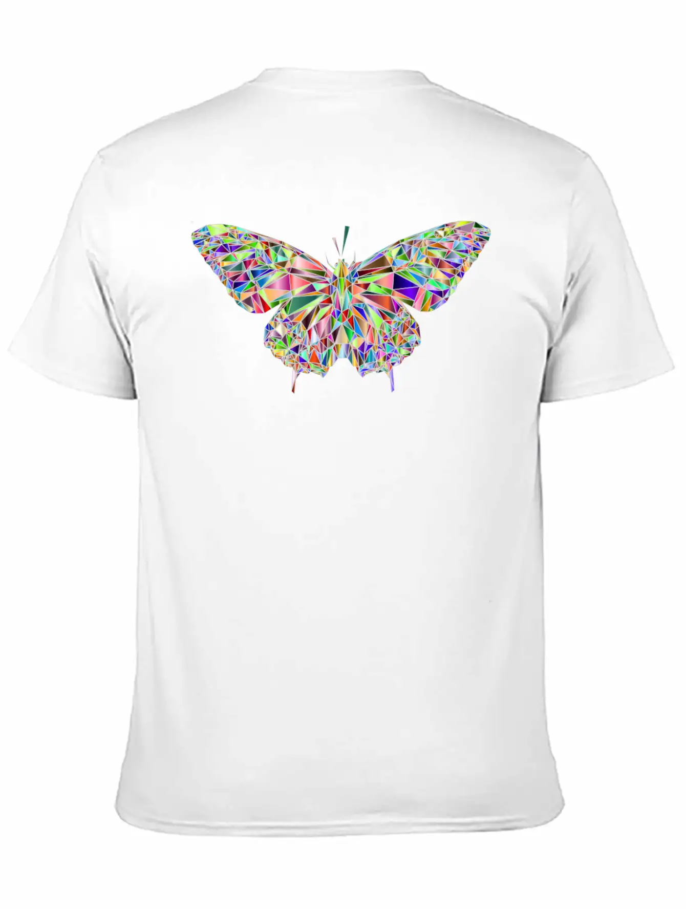 Crystal Butterfly Essential Cotton Tee For Daily Outfits – Unisex Style