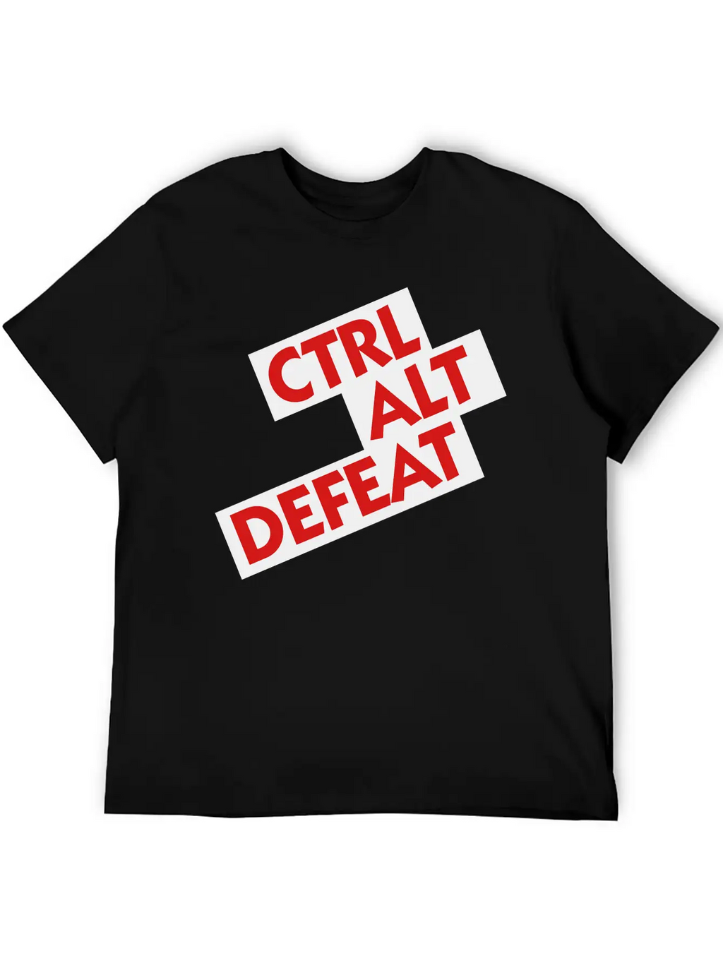 Ctrl Alt Defeat Unisex Casual T-Shirt – Clean Design For Daily Comfort