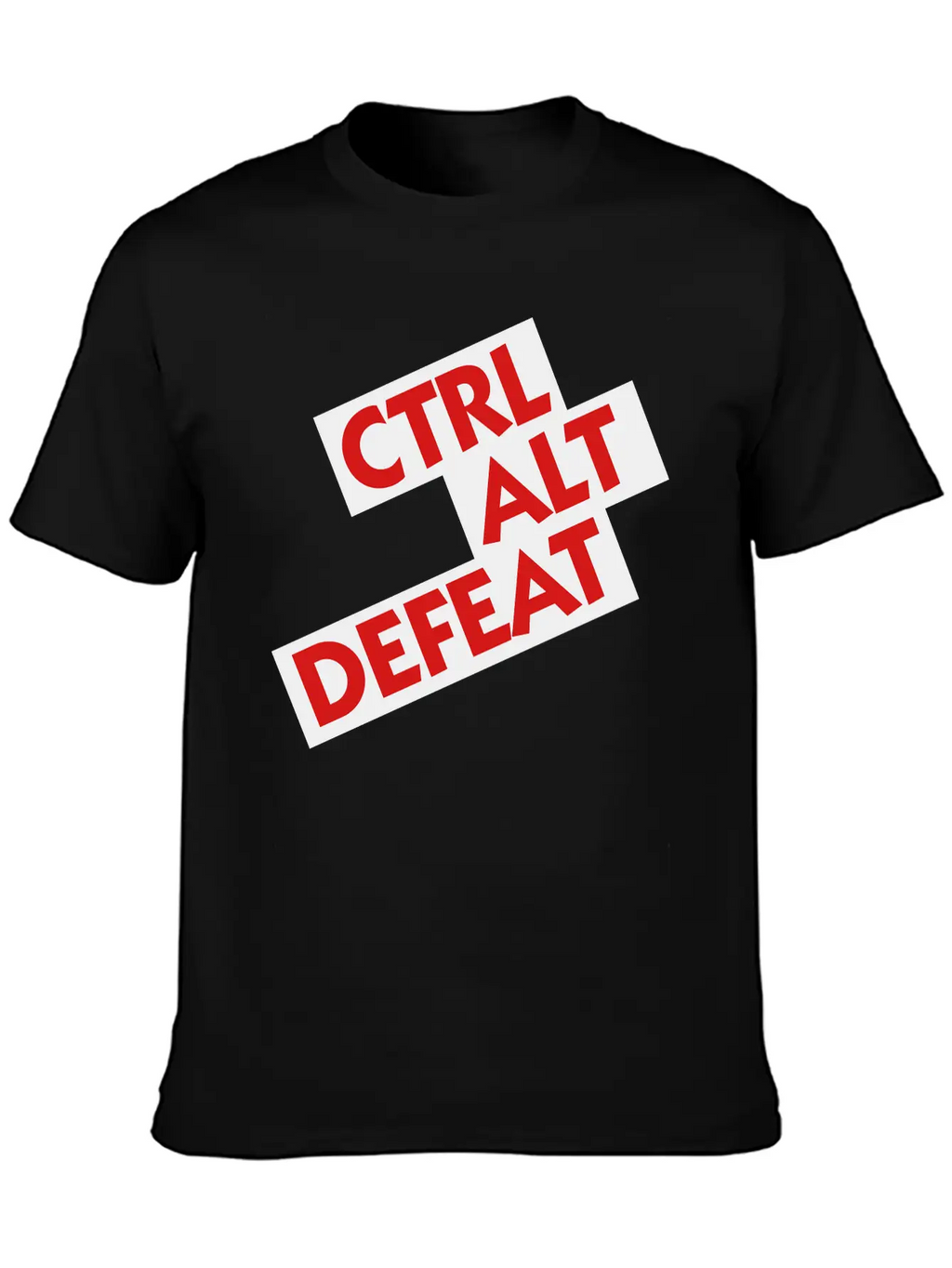 Ctrl Alt Defeat Unisex Casual T-Shirt – Clean Design For Daily Comfort
