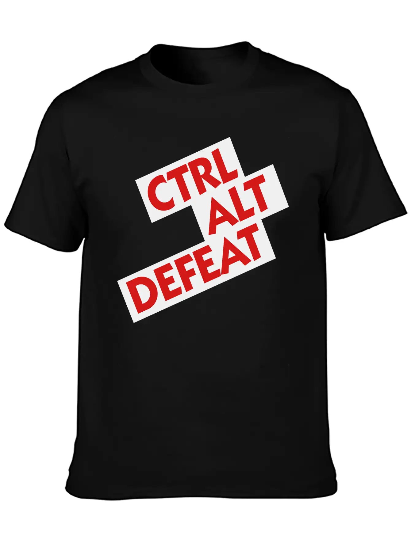 Ctrl Alt Defeat Unisex Casual T-Shirt – Clean Design For Daily Comfort