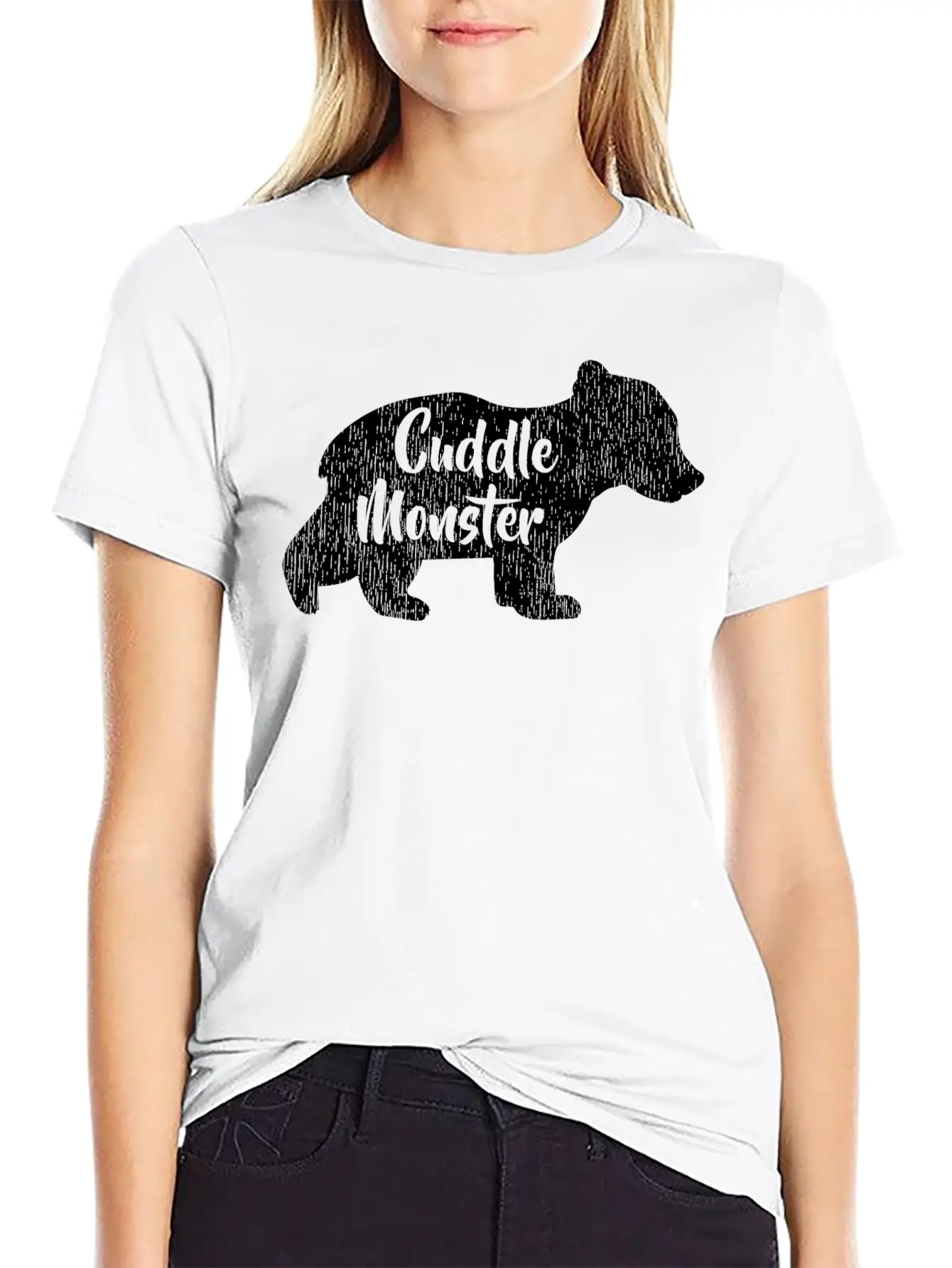 Cuddle Monster Bear Kids Boy Girl Baby Cute Child Breathable Soft Cotton T-Shirt – Timeless Casual Look