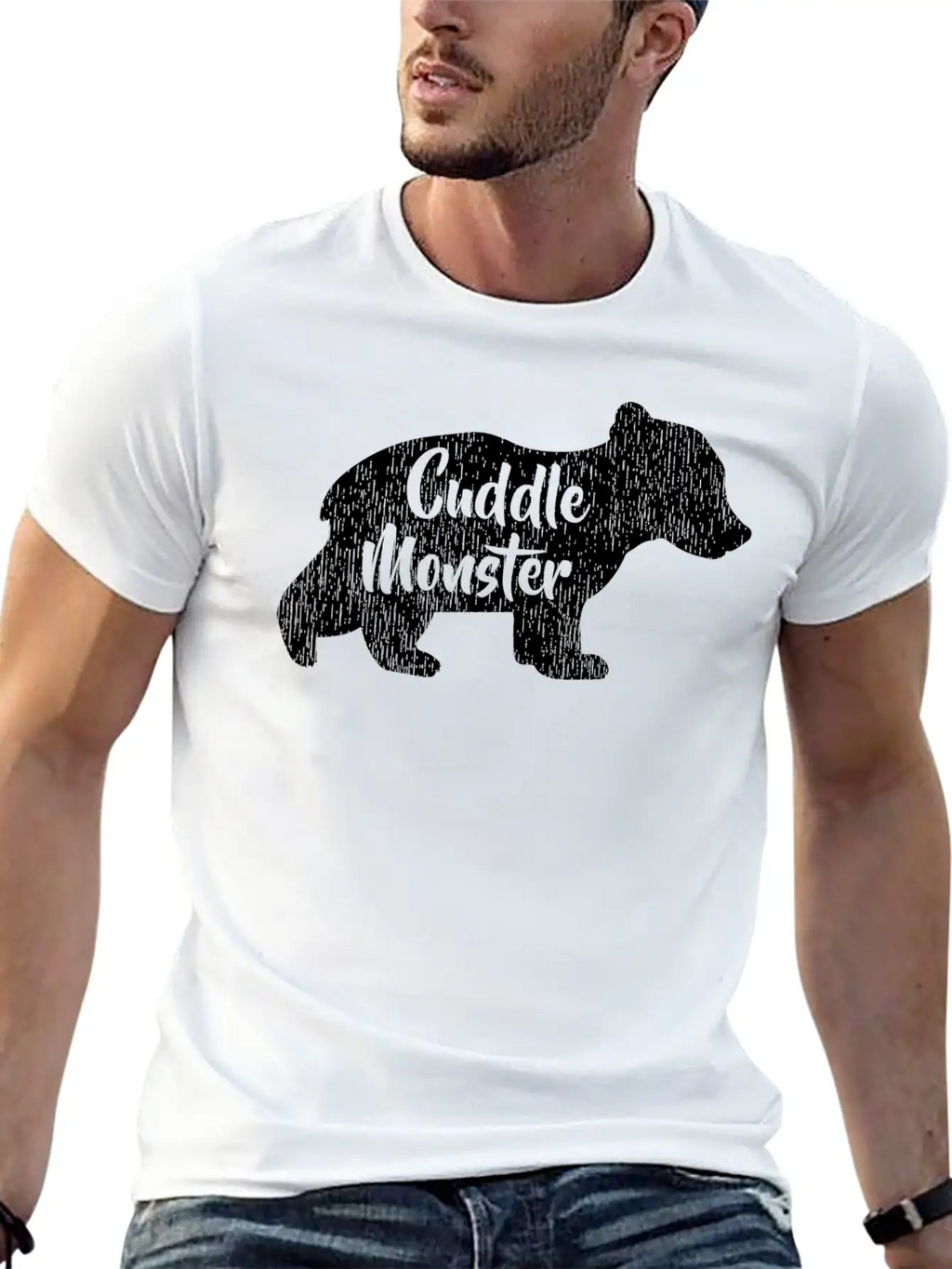 Cuddle Monster Bear Kids Boy Girl Baby Cute Child Breathable Soft Cotton T-Shirt – Timeless Casual Look