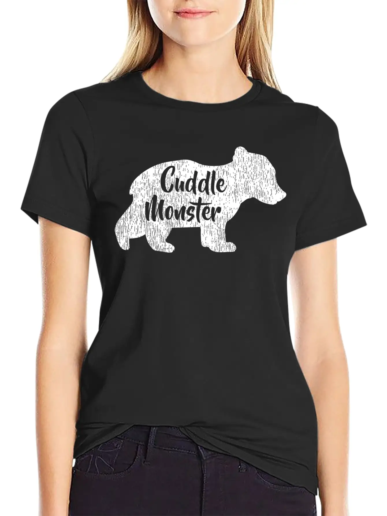 Cuddle Monster Bear Kids Boy Girl Baby Cute Child Breathable Soft Cotton T-Shirt – Timeless Casual Look