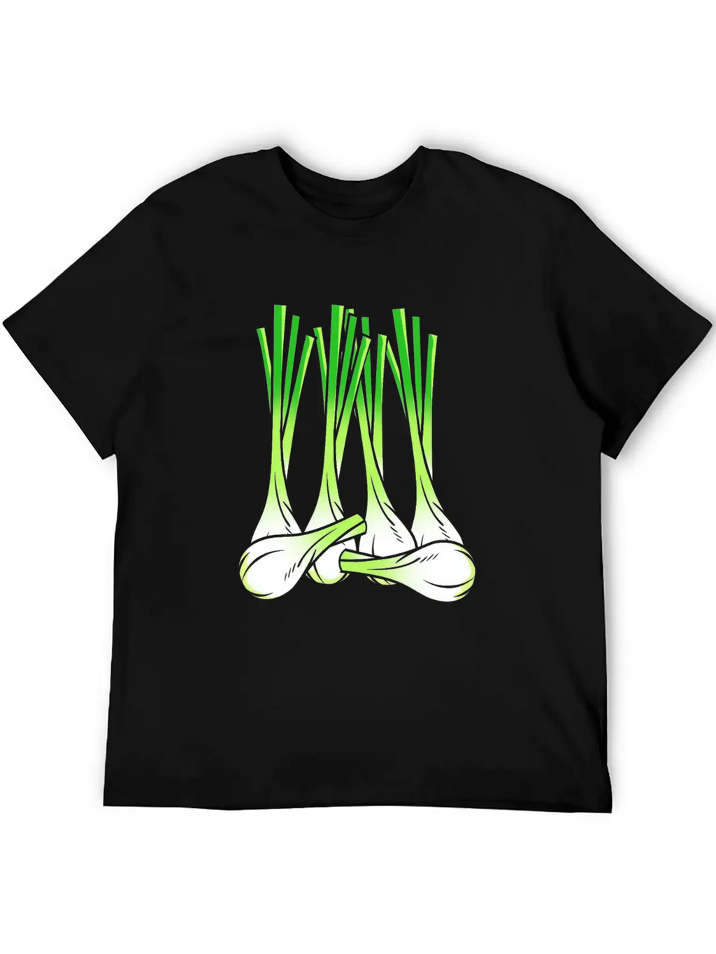 Culinary Chef Spring Onion Vegetable Onion Stylish Everyday T-Shirt – Unisex Basic Cotton Tee