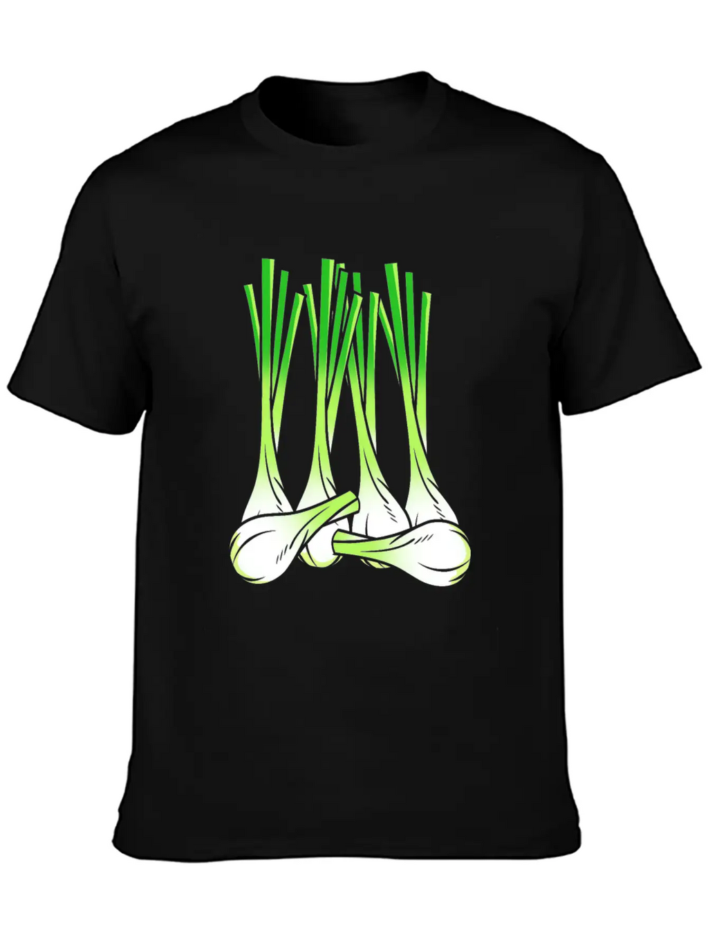 Culinary Chef Spring Onion Vegetable Onion Stylish Everyday T-Shirt – Unisex Basic Cotton Tee