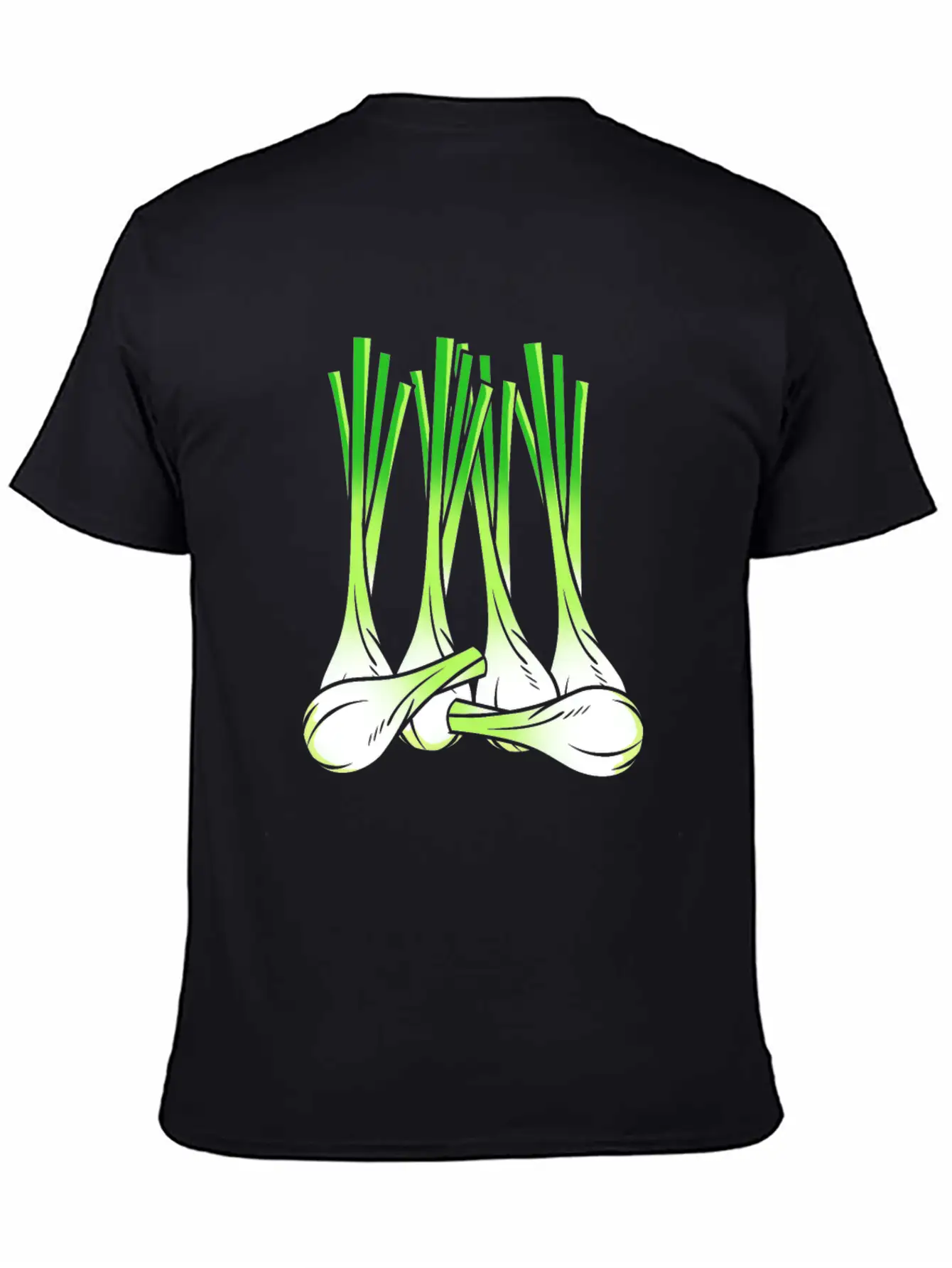 Culinary Chef Spring Onion Vegetable Onion Stylish Everyday T-Shirt – Unisex Basic Cotton Tee