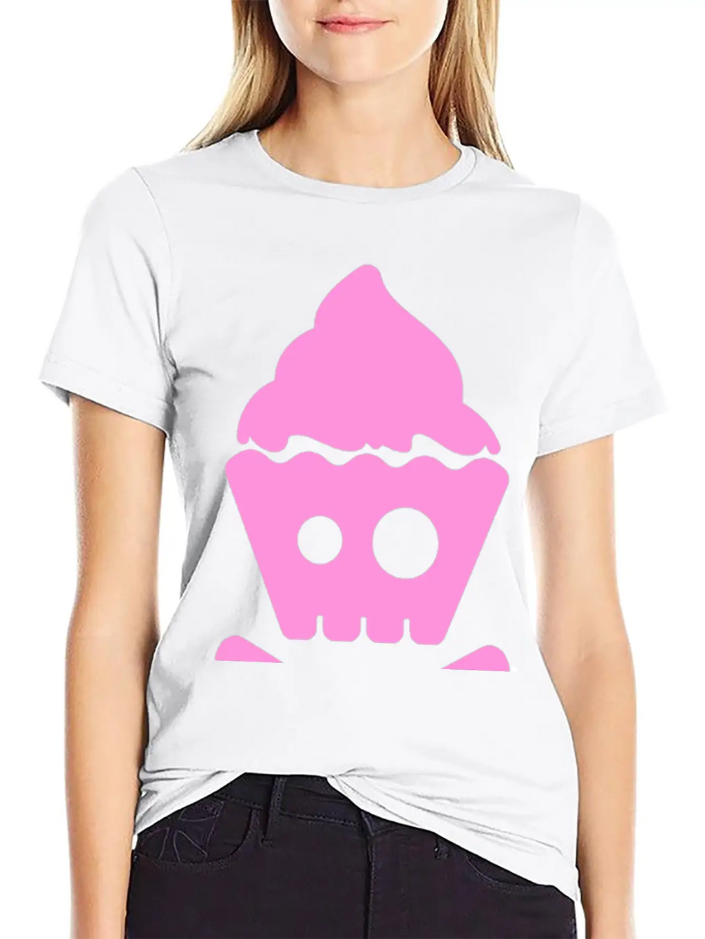 Cupcake Pirate Stylish Everyday T-Shirt – Unisex Basic Cotton Tee