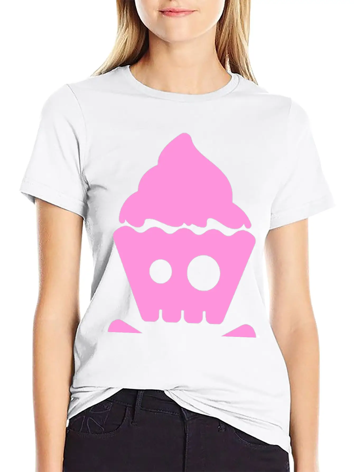 Cupcake Pirate Stylish Everyday T-Shirt – Unisex Basic Cotton Tee
