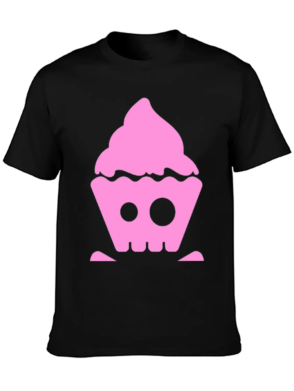 Cupcake Pirate Unisex Casual T-Shirt – Clean Design For Daily Comfort