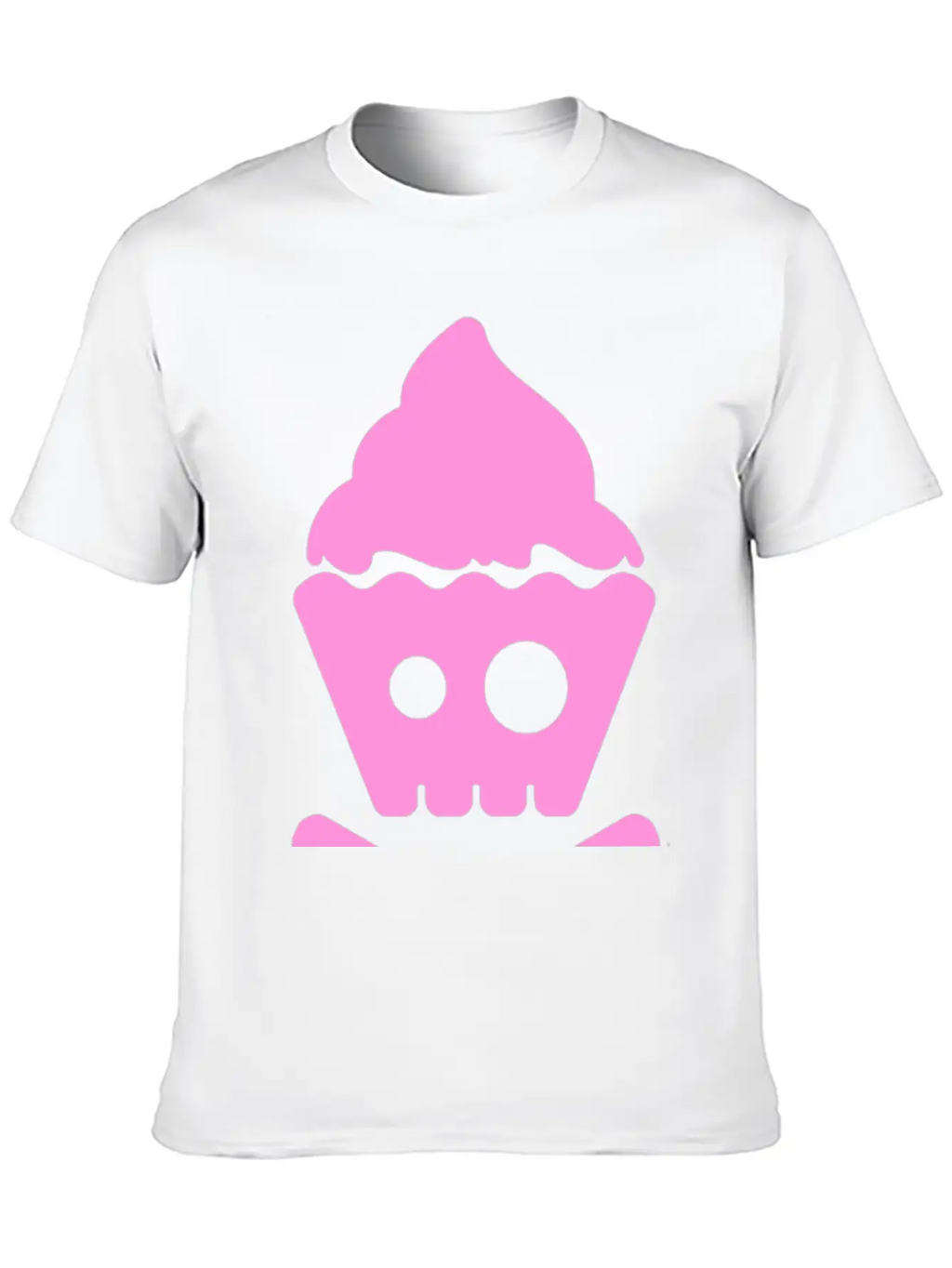 Cupcake Pirate Unisex Casual T-Shirt – Clean Design For Daily Comfort