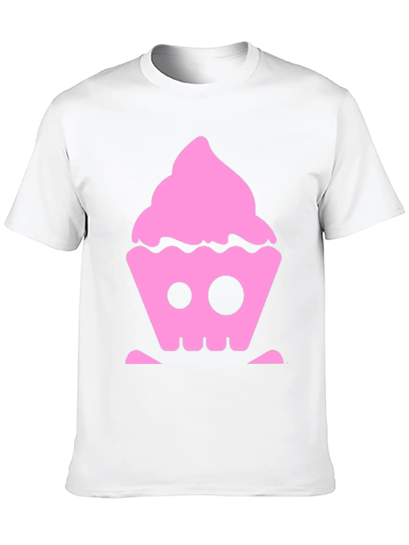 Cupcake Pirate Unisex Casual T-Shirt – Clean Design For Daily Comfort