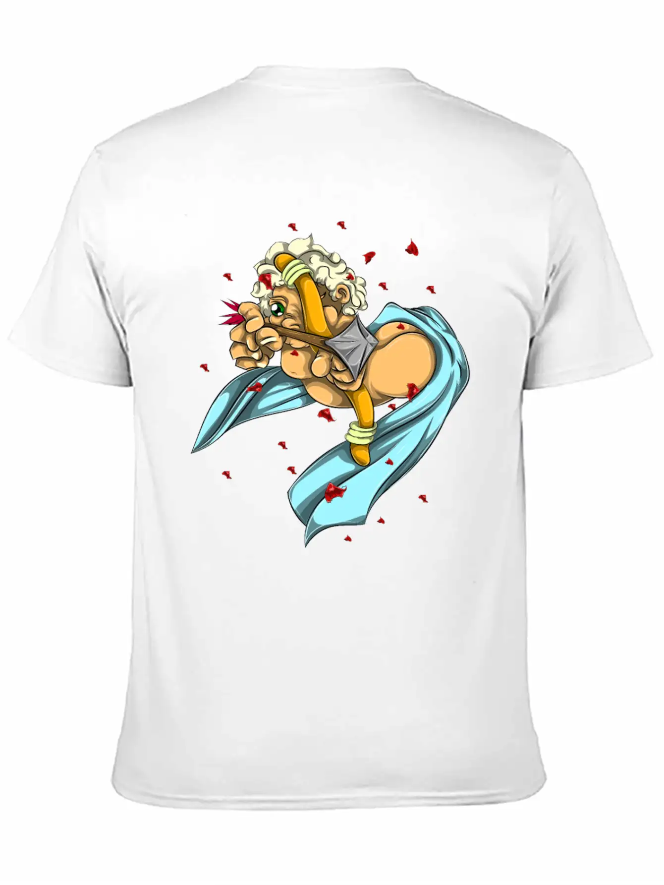 Cupid Arrow Love Cupid Gift Idea Unisex Short Sleeve Soft Cotton T-Shirt – Casual Everyday Wear