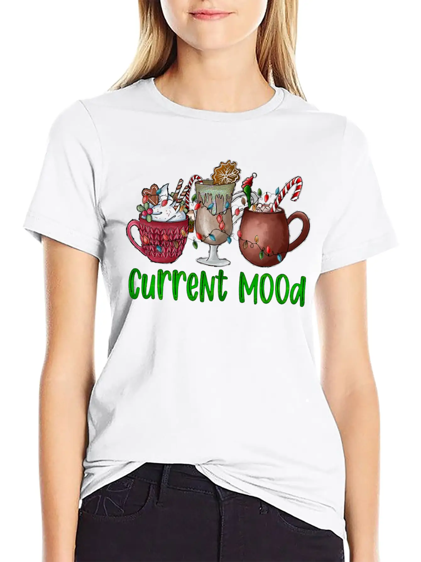 Current Mood Essential Cotton Tee For Daily Outfits – Unisex Style