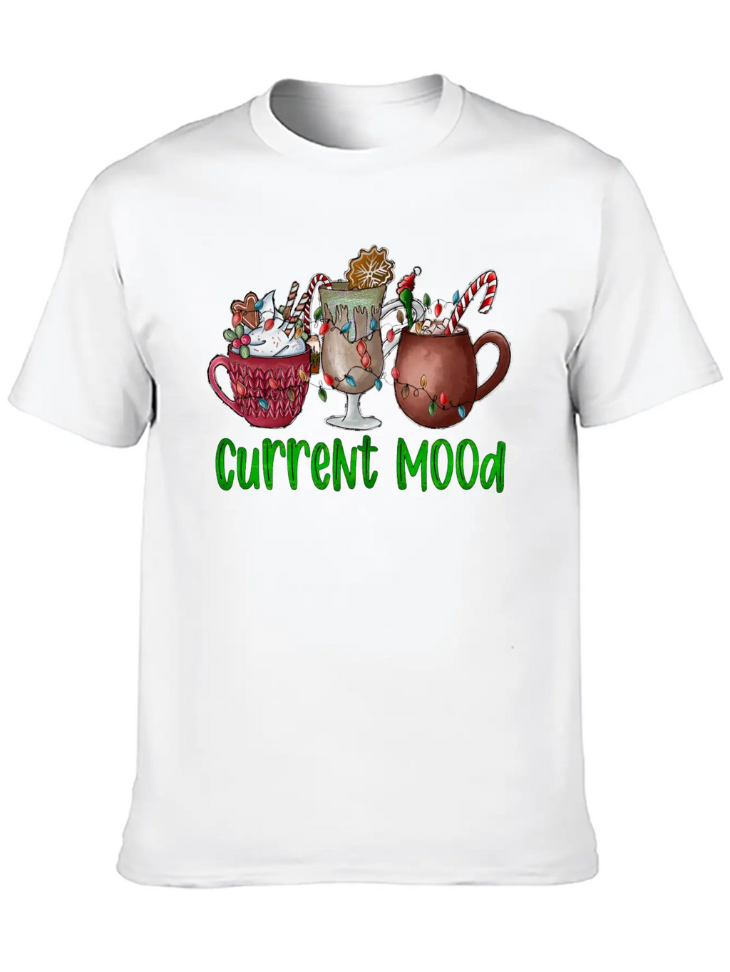 Current Mood Essential Cotton Tee For Daily Outfits – Unisex Style