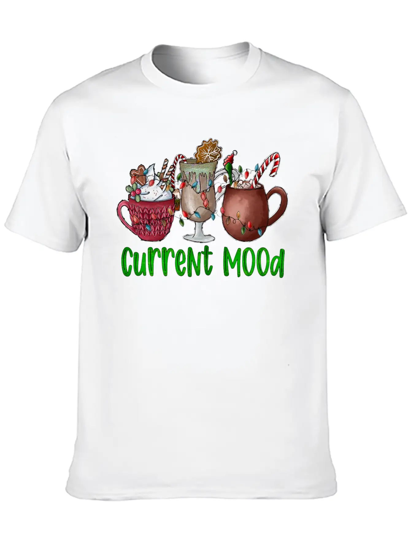 Current Mood Essential Cotton Tee For Daily Outfits – Unisex Style