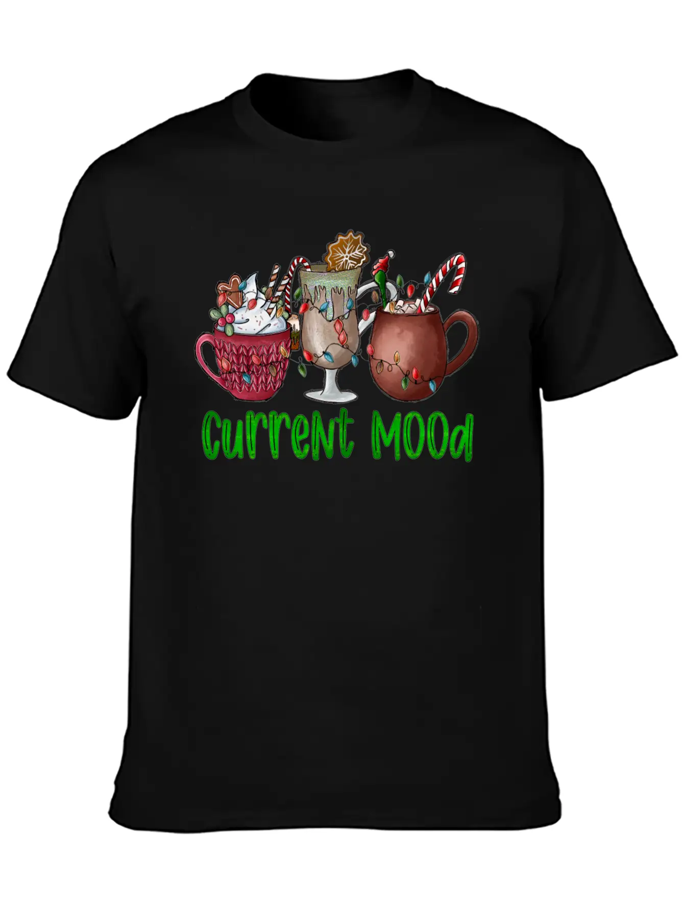 Current Mood Essential Cotton Tee For Daily Outfits – Unisex Style