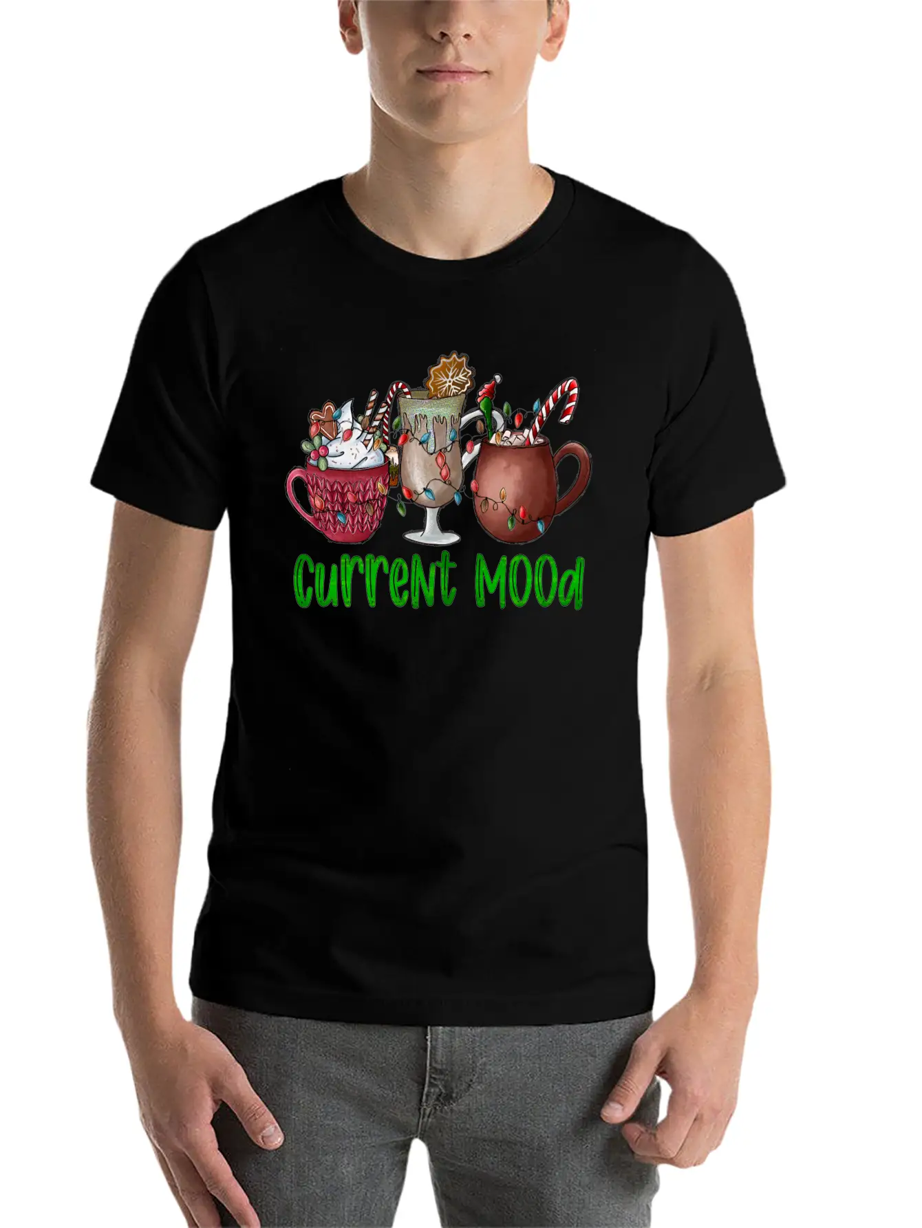 Current Mood Essential Cotton Tee For Daily Outfits – Unisex Style
