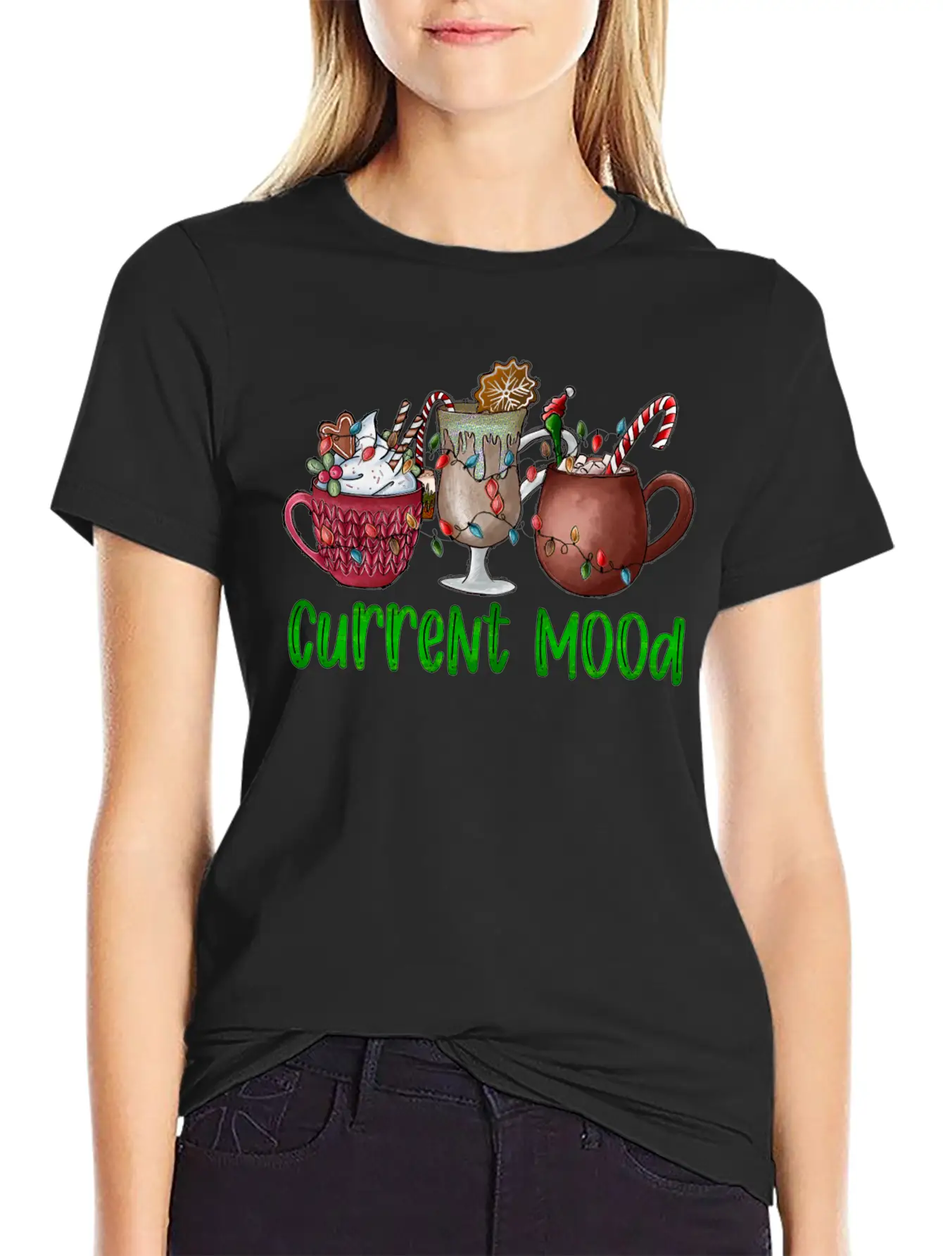 Current Mood Essential Cotton Tee For Daily Outfits – Unisex Style