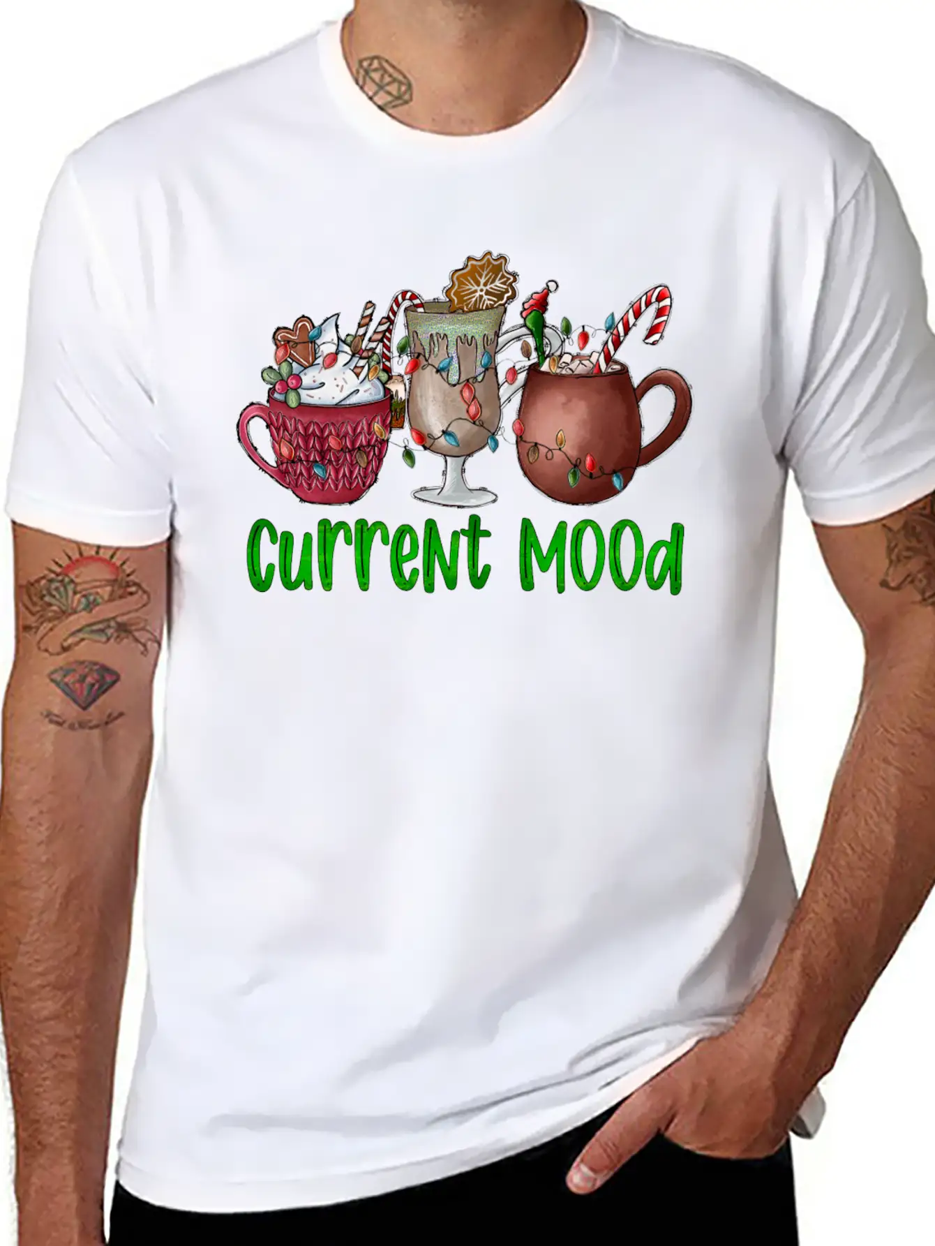 Current Mood Essential Cotton Tee For Daily Outfits – Unisex Style