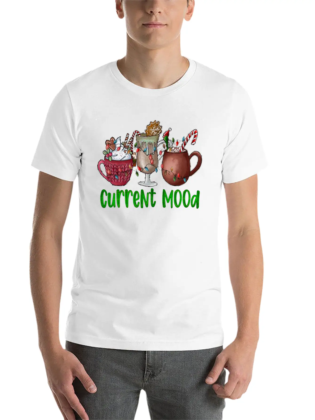 Current Mood Essential Cotton Tee For Daily Outfits – Unisex Style