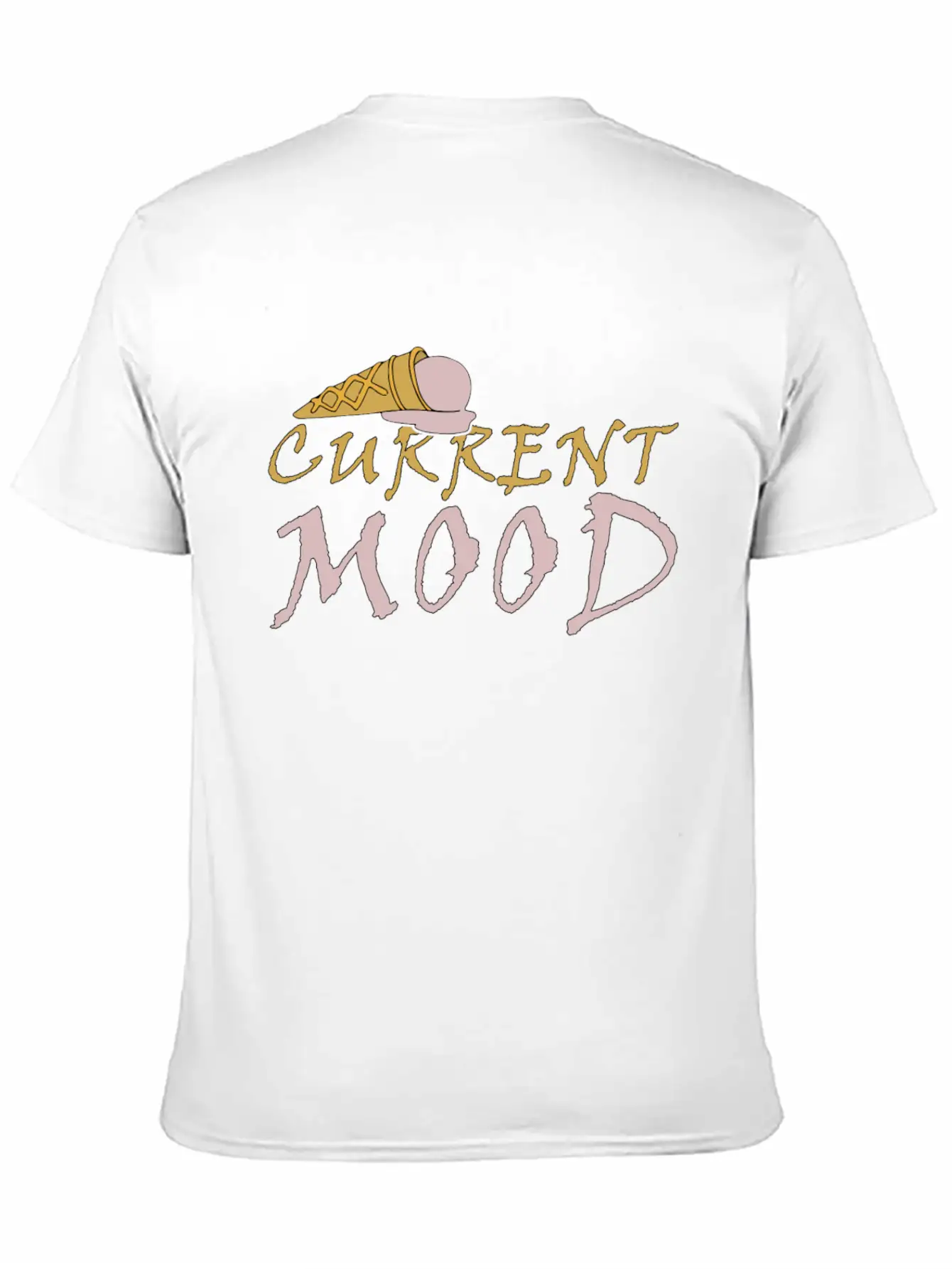 CURRENT MOOD Unisex Short Sleeve Soft Cotton T-Shirt – Casual Everyday Wear