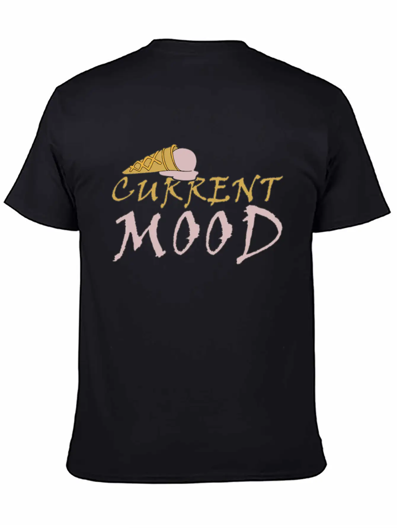 CURRENT MOOD Unisex Short Sleeve Soft Cotton T-Shirt – Casual Everyday Wear