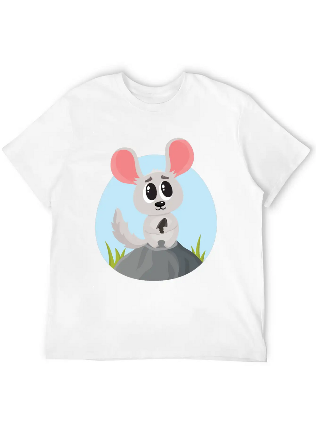 Cute And Adorable Chinchilla House Pet Rodents Casual Graphic T-Shirt – Simple And Comfortable Daily Wear