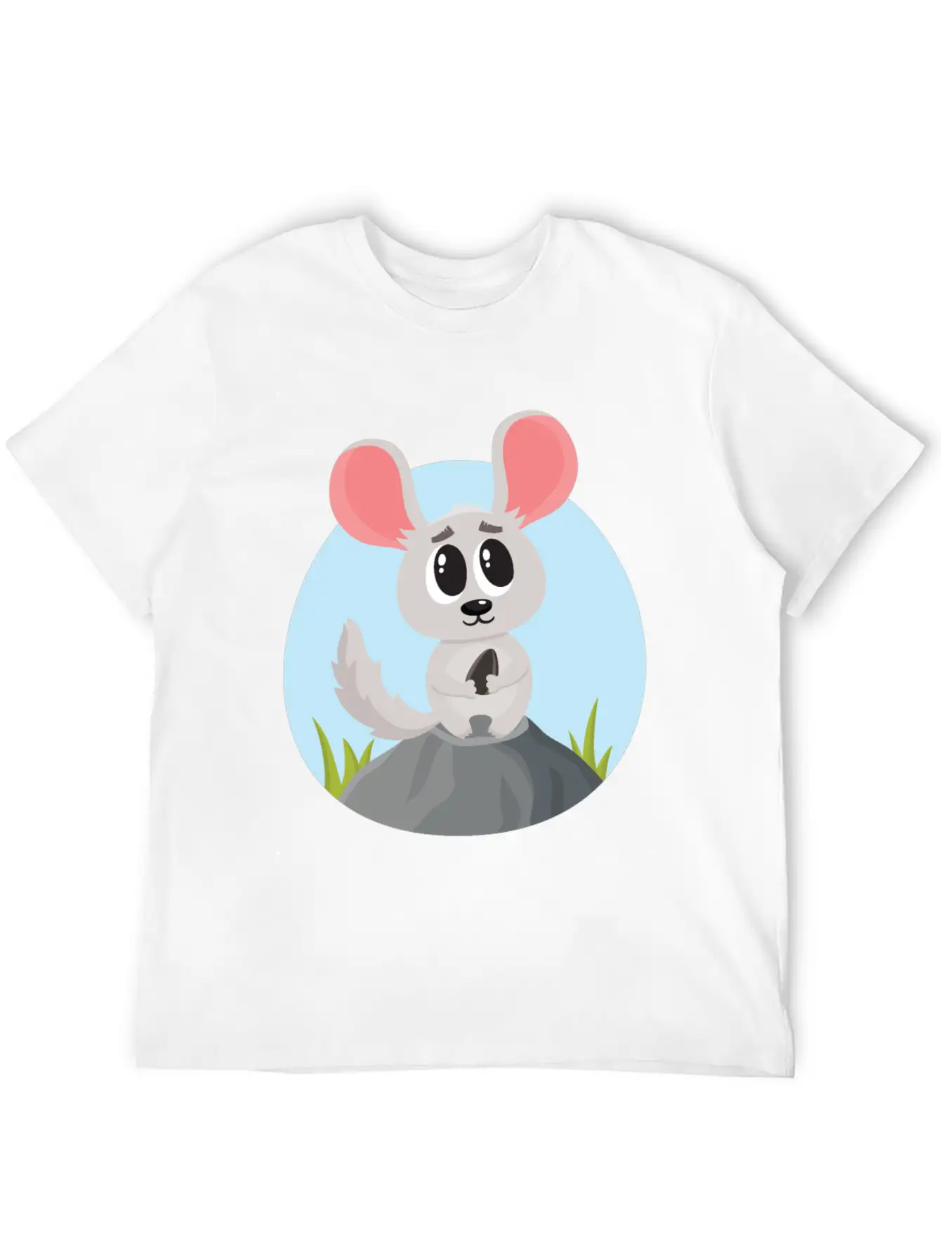 Cute And Adorable Chinchilla House Pet Rodents Casual Graphic T-Shirt – Simple And Comfortable Daily Wear