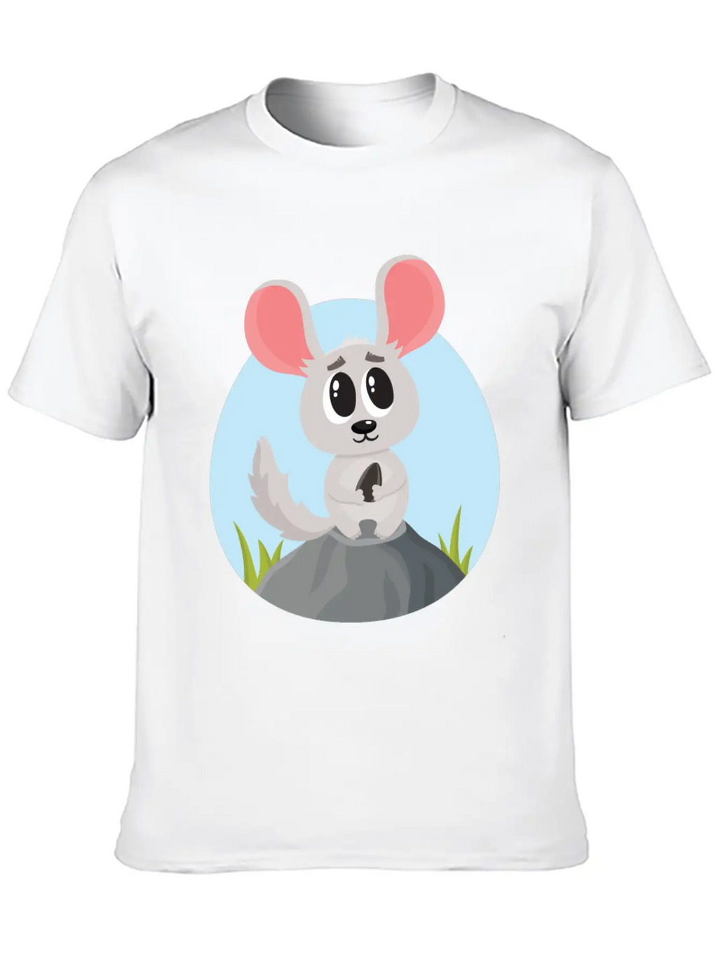 Cute And Adorable Chinchilla House Pet Rodents Casual Graphic T-Shirt – Simple And Comfortable Daily Wear
