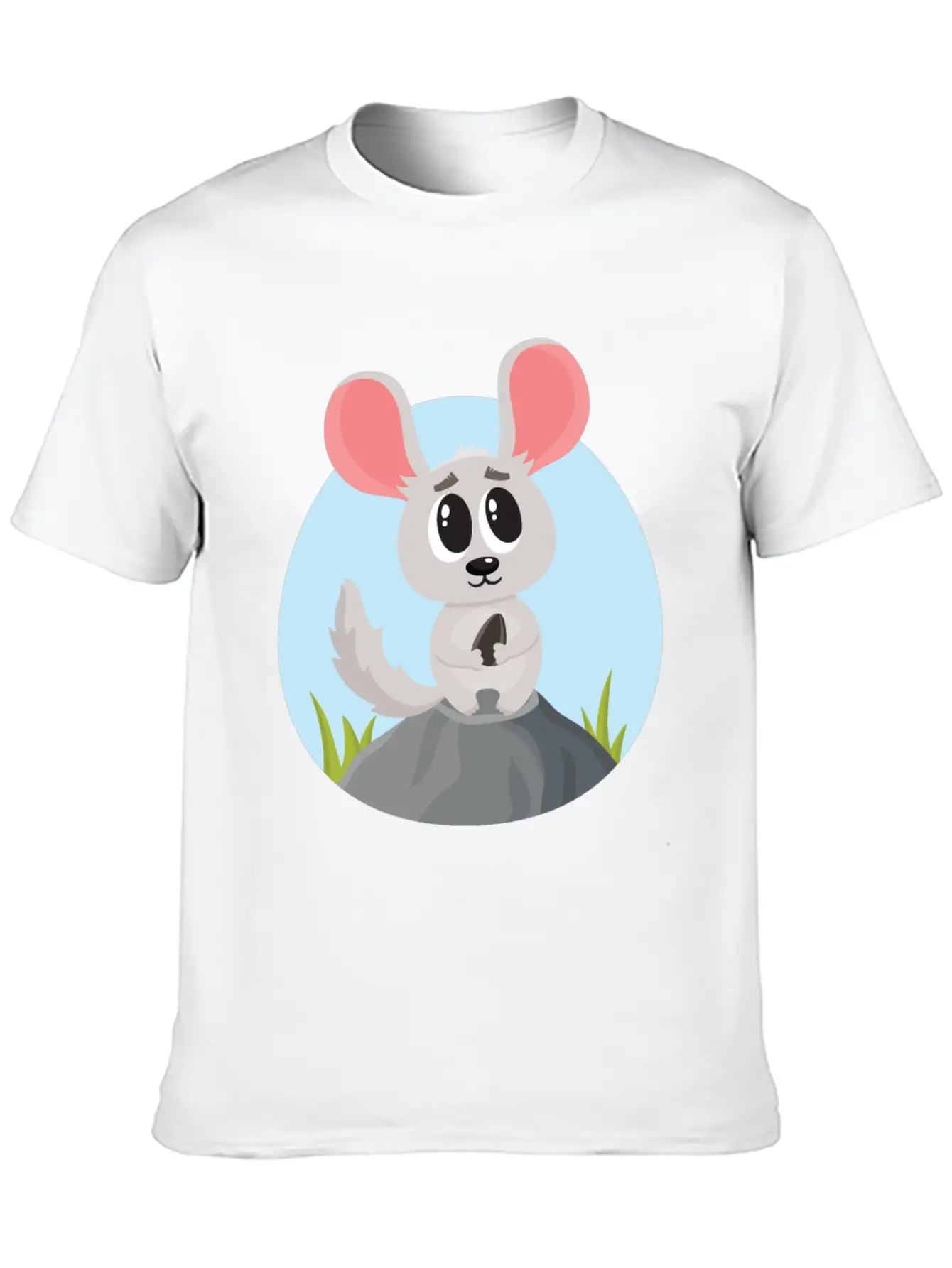 Cute And Adorable Chinchilla House Pet Rodents Casual Graphic T-Shirt – Simple And Comfortable Daily Wear