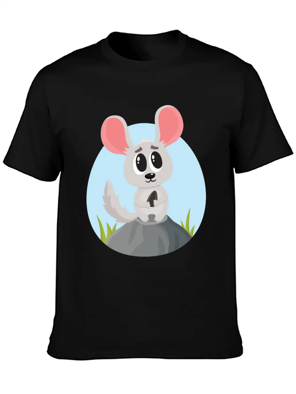 Cute And Adorable Chinchilla House Pet Rodents Casual Graphic T-Shirt – Simple And Comfortable Daily Wear