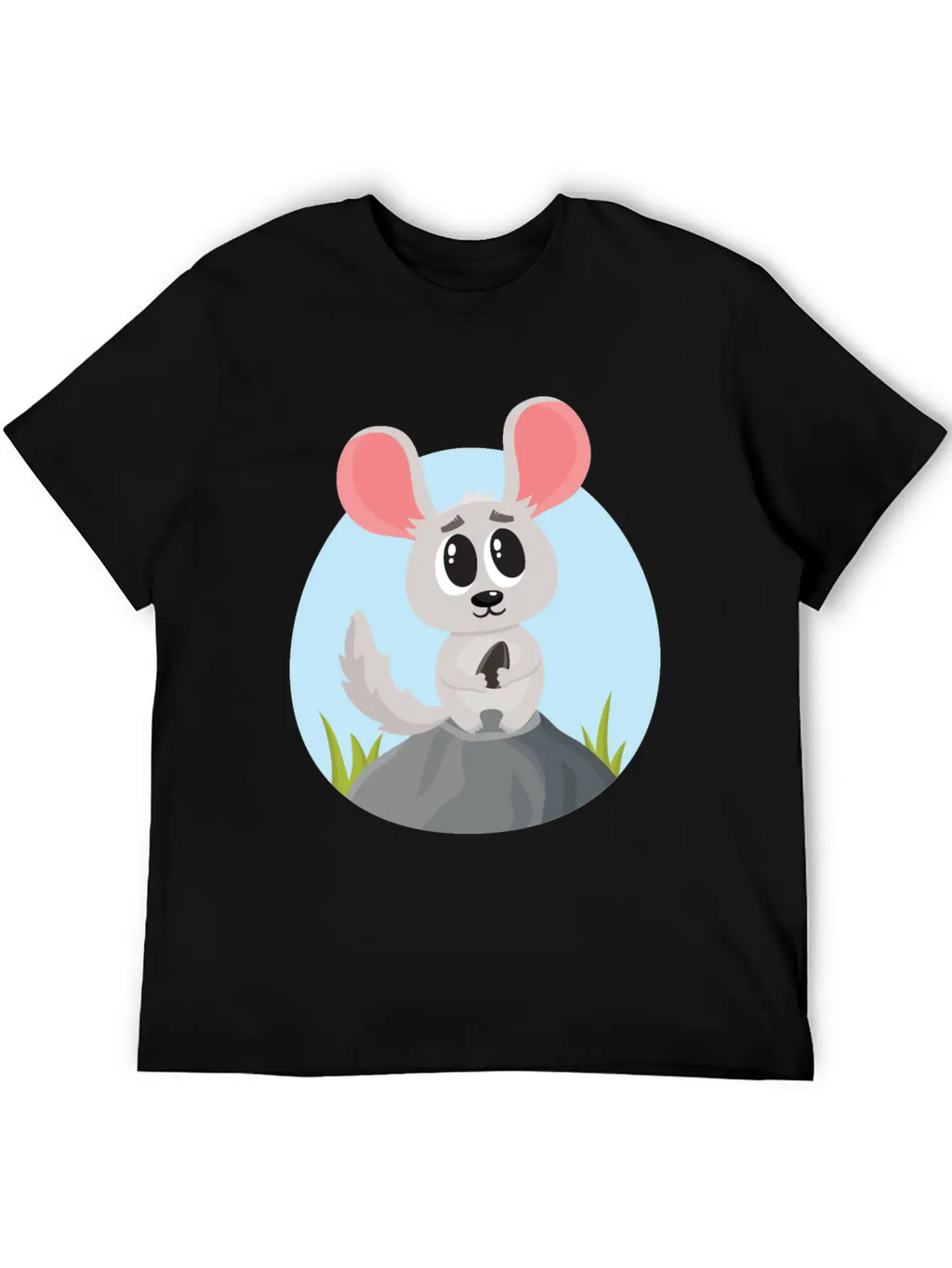 Cute And Adorable Chinchilla House Pet Rodents Casual Graphic T-Shirt – Simple And Comfortable Daily Wear