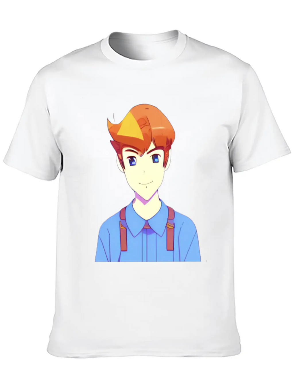 Cute Anime Characters . Unisex Casual T-Shirt – Clean Design For Daily Comfort